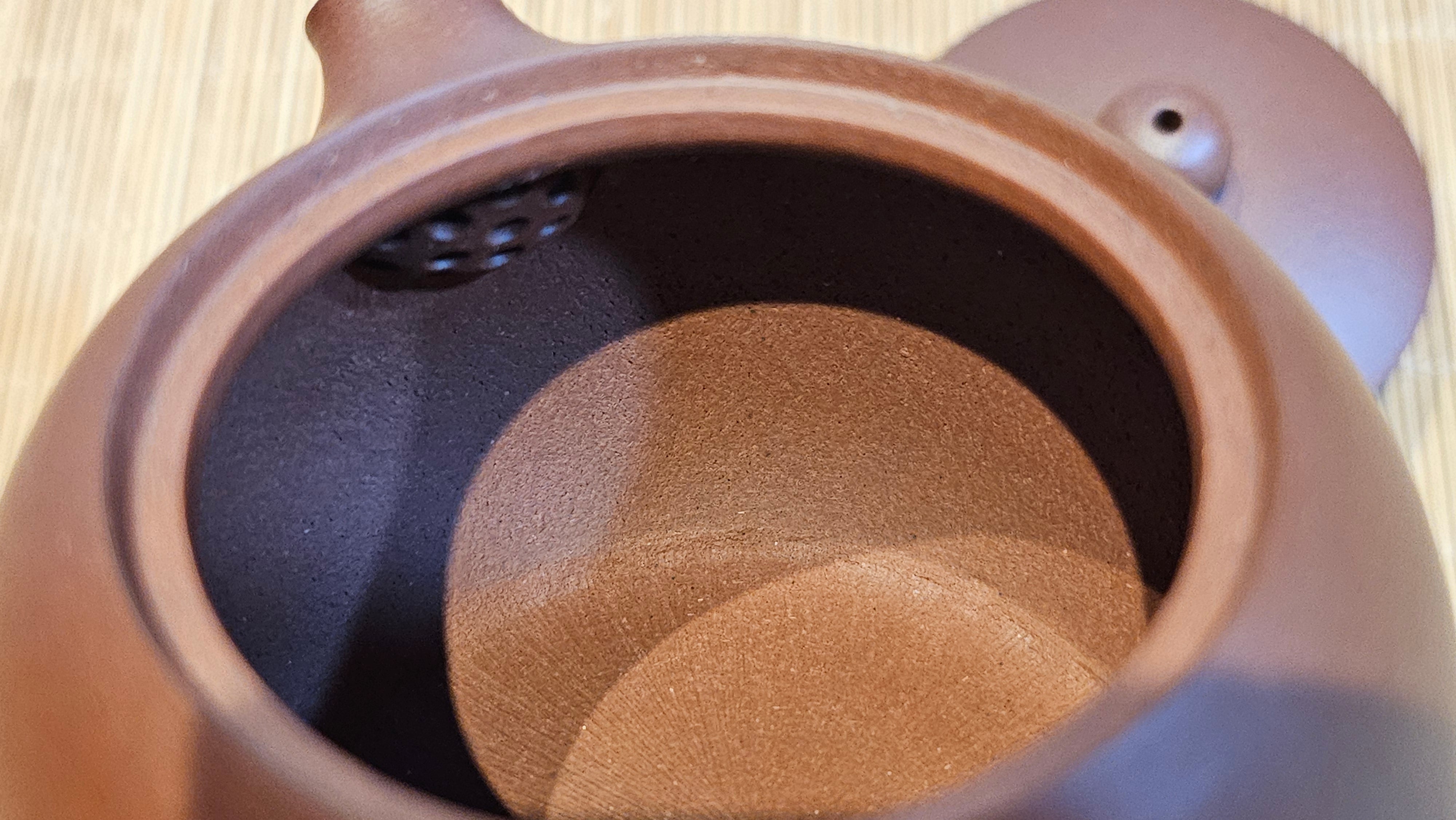 Xi Shi 西施, 172.3ml, Di Cao Qing Zi Ni 底槽青紫泥, by Craftsman Gu Xiao Ming 顾小明 ~ Congratulations to Mr D.S., 0838hrs 15th Apr, Narragansett, RI 🇺🇸.