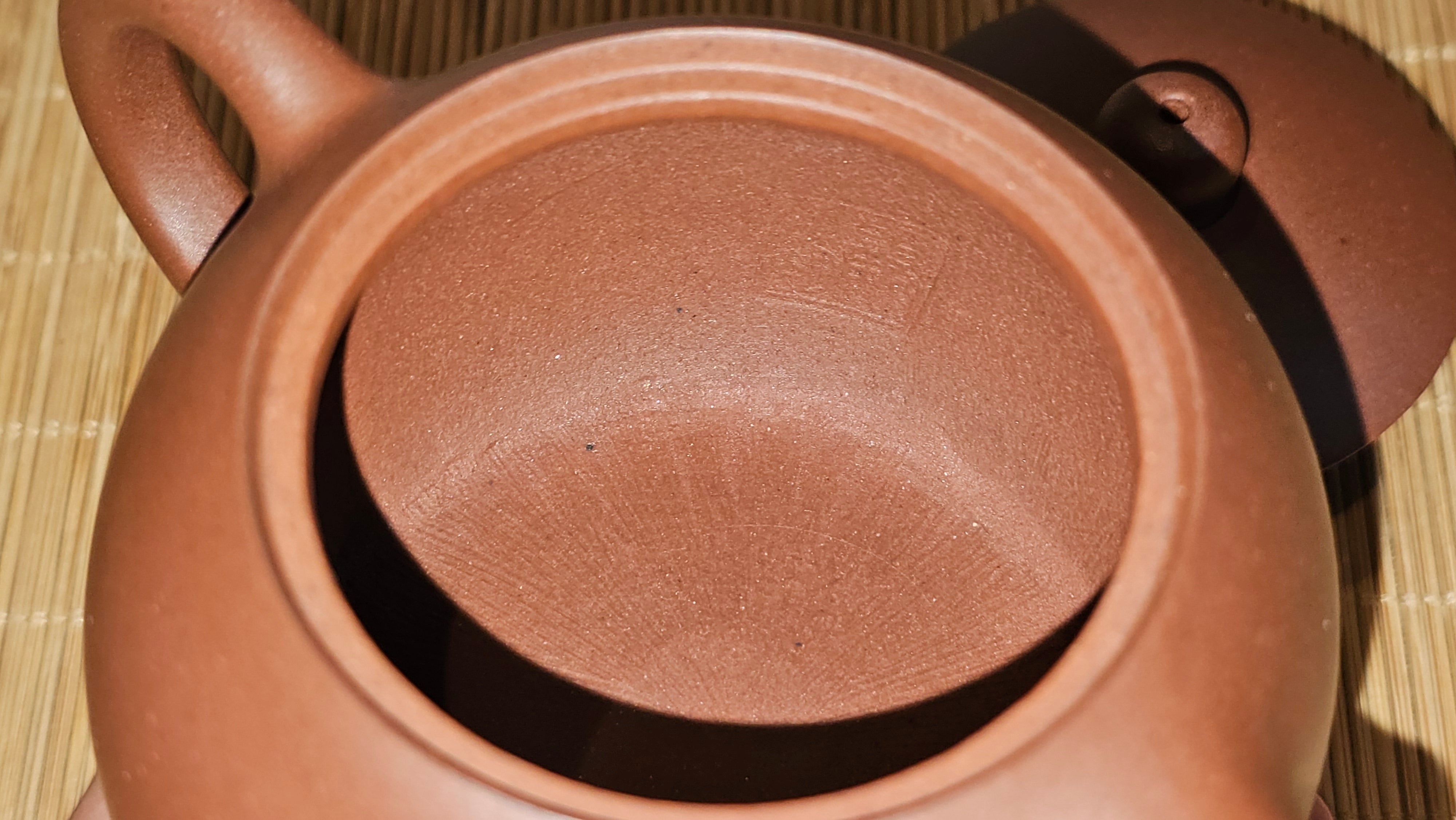 Xi Shi 西施, 172.3ml, Di Cao Qing Zi Ni 底槽青紫泥, by Craftsman Gu Xiao Ming 顾小明 ~ Congratulations to Mr D.S., 0838hrs 15th Apr, Narragansett, RI 🇺🇸.