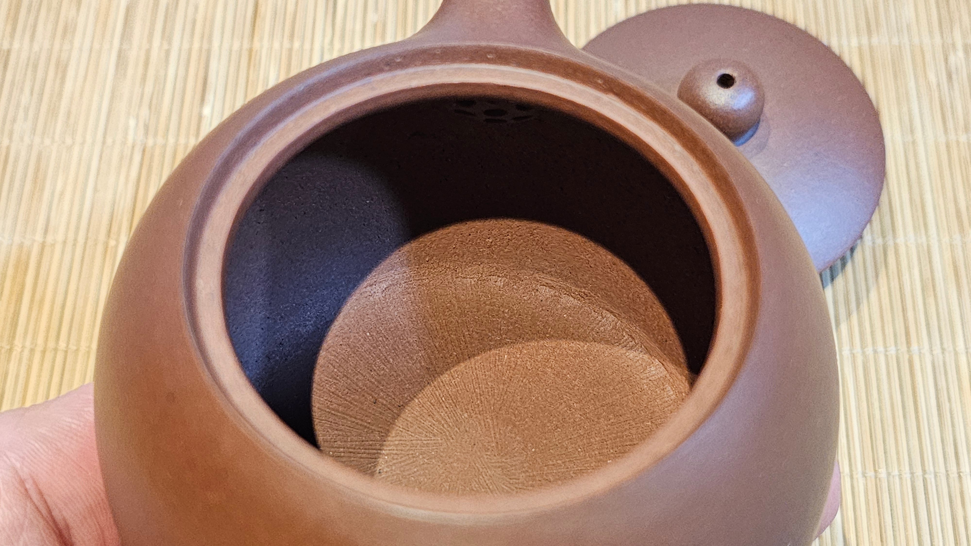 Xi Shi 西施, 172.3ml, Di Cao Qing Zi Ni 底槽青紫泥, by Craftsman Gu Xiao Ming 顾小明 ~ Congratulations to Mr D.S., 0838hrs 15th Apr, Narragansett, RI 🇺🇸.