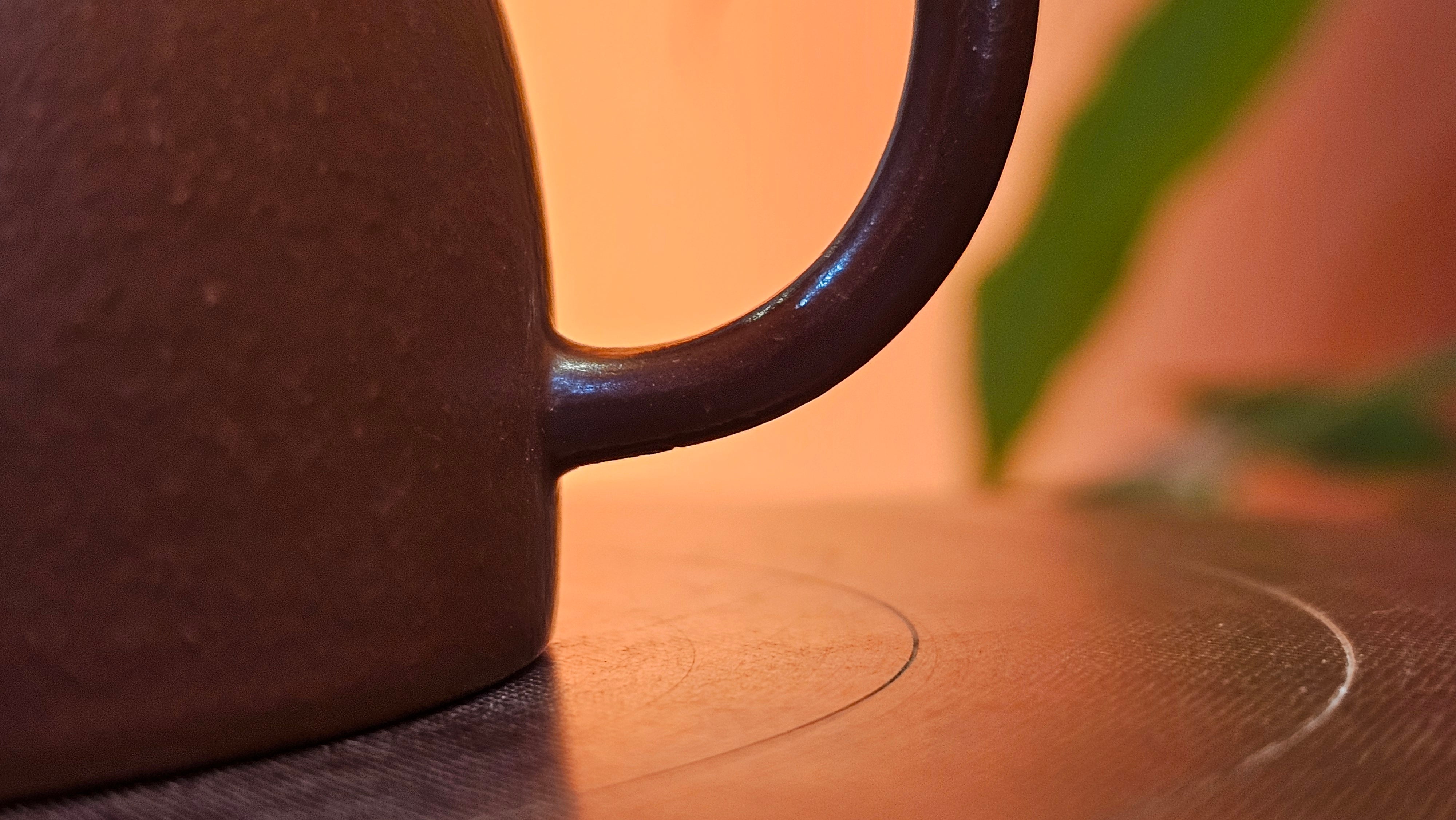 Yi Gong Hu 逸公壶, 142.3ml, Xiao Mei Yao Zhu Ni 小煤窑朱泥,  by our Collaborative Craftsman Shi Yun 石芸 ~ Congratulations to Mr N.S., 2245hrs 23rd May 2025, Fort Wayne, IN.