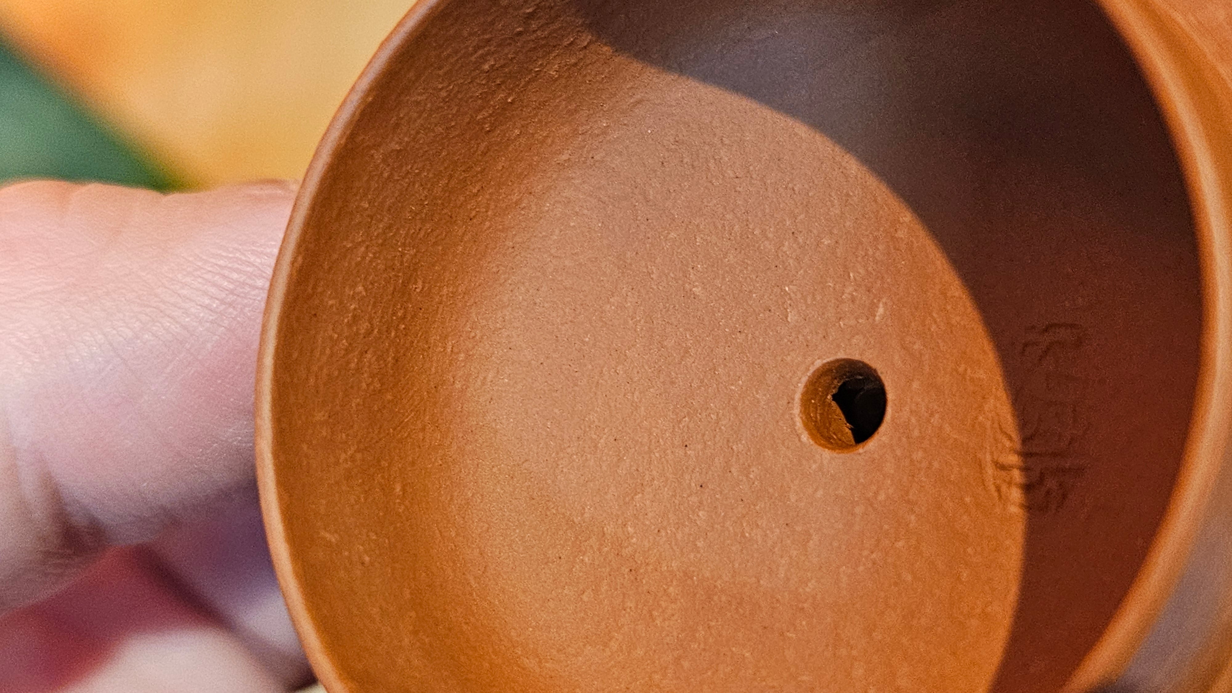 Yi Gong Hu 逸公壶, 142.3ml, Xiao Mei Yao Zhu Ni 小煤窑朱泥,  by our Collaborative Craftsman Shi Yun 石芸 ~ Congratulations to Mr N.S., 2245hrs 23rd May 2025, Fort Wayne, IN.