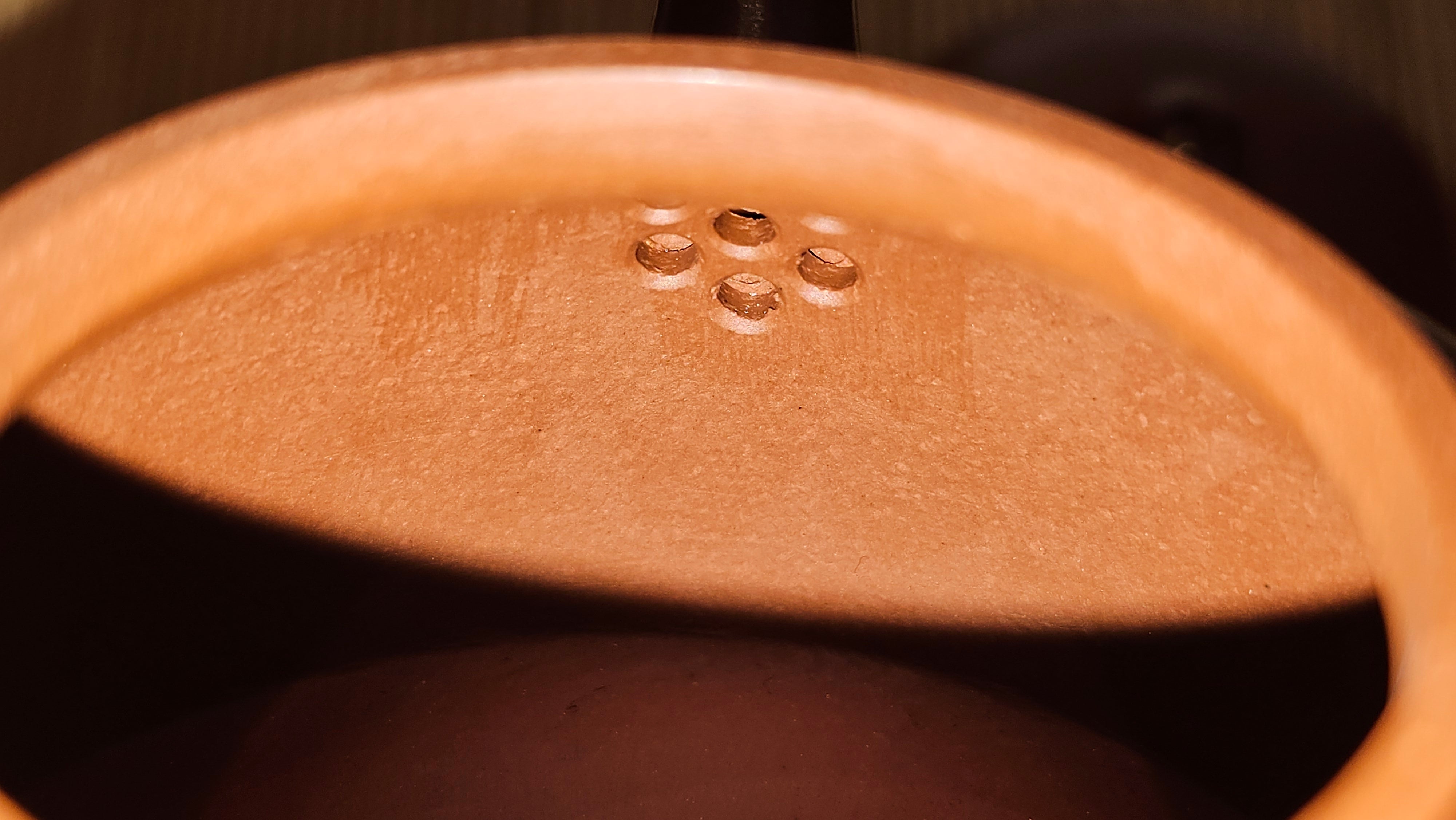 Yi Gong Hu 逸公壶, 142.3ml, Xiao Mei Yao Zhu Ni 小煤窑朱泥,  by our Collaborative Craftsman Shi Yun 石芸 ~ Congratulations to Mr N.S., 2245hrs 23rd May 2025, Fort Wayne, IN.