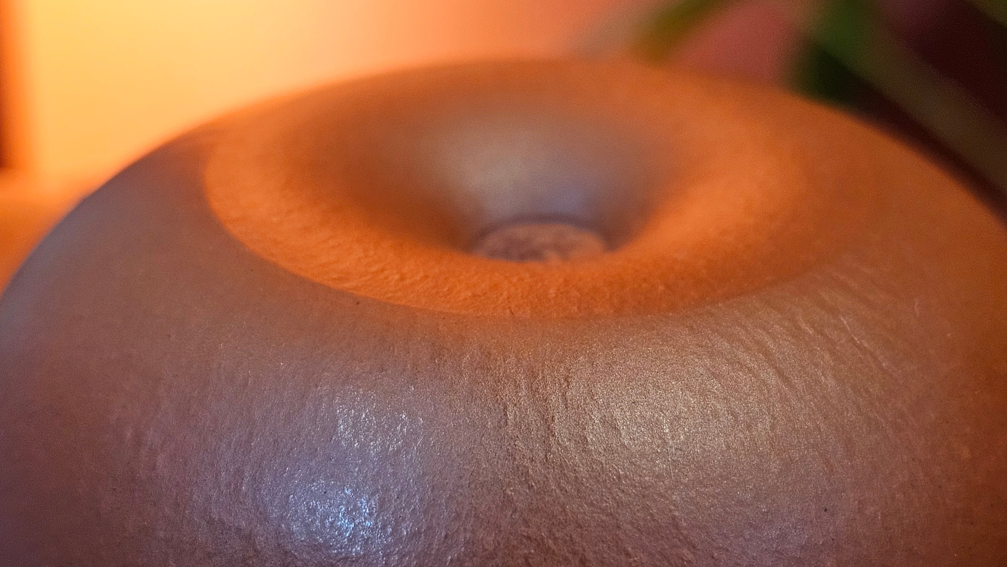 Qie Gua 茄瓜, 140.6ml, Xiao Mei Yao Zhu Ni 小煤窑朱泥,  by our Collaborative Craftsman Wang Hui 王慧, Poem Engraving by Craftsman 一德书 ~ Congratulations to Mr L.L., 1139hrs 28th Apr, Ventura, CA.