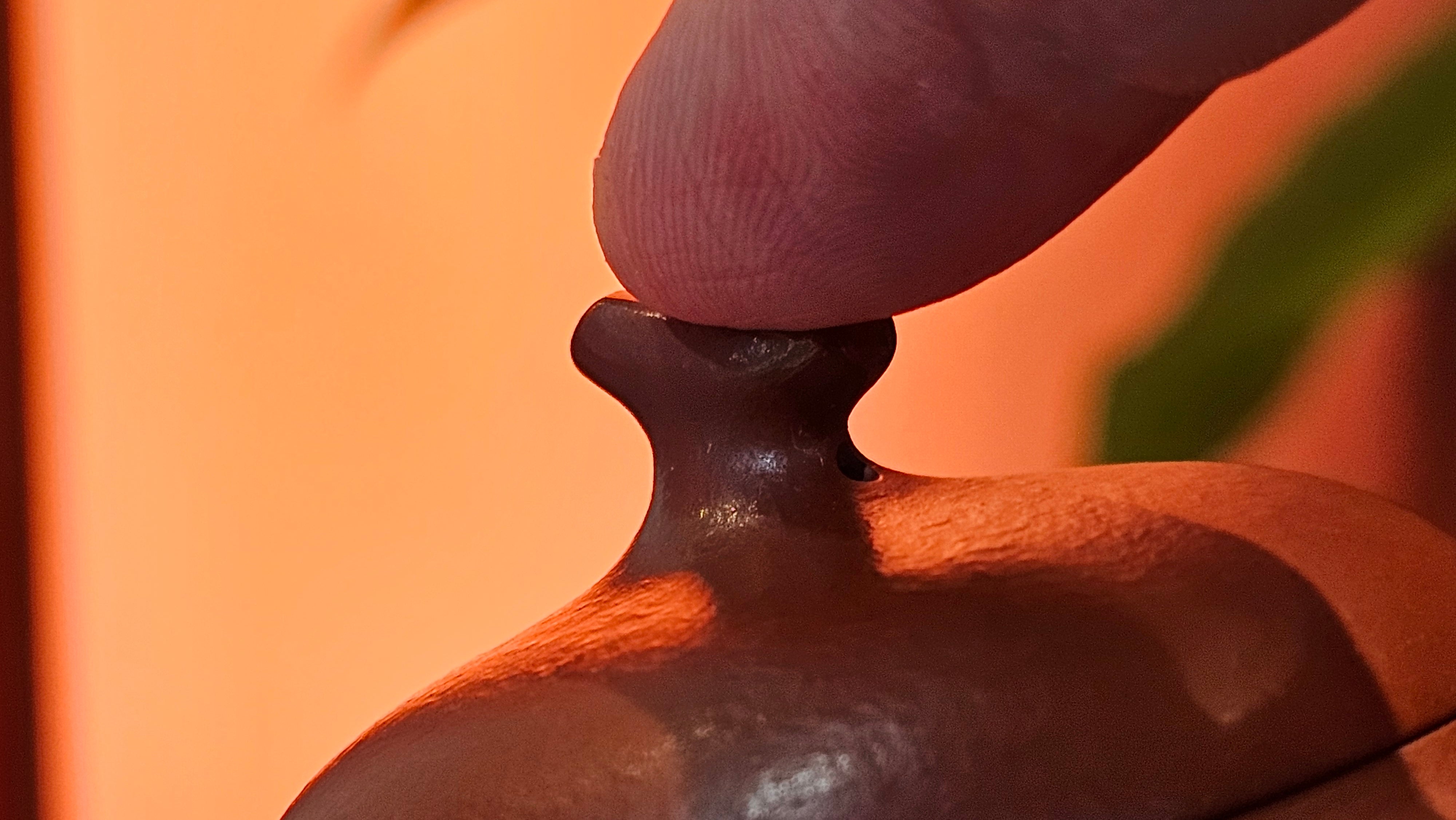 Qie Gua 茄瓜, 140.6ml, Xiao Mei Yao Zhu Ni 小煤窑朱泥,  by our Collaborative Craftsman Wang Hui 王慧, Poem Engraving by Craftsman 一德书 ~ Congratulations to Mr L.L., 1139hrs 28th Apr, Ventura, CA.