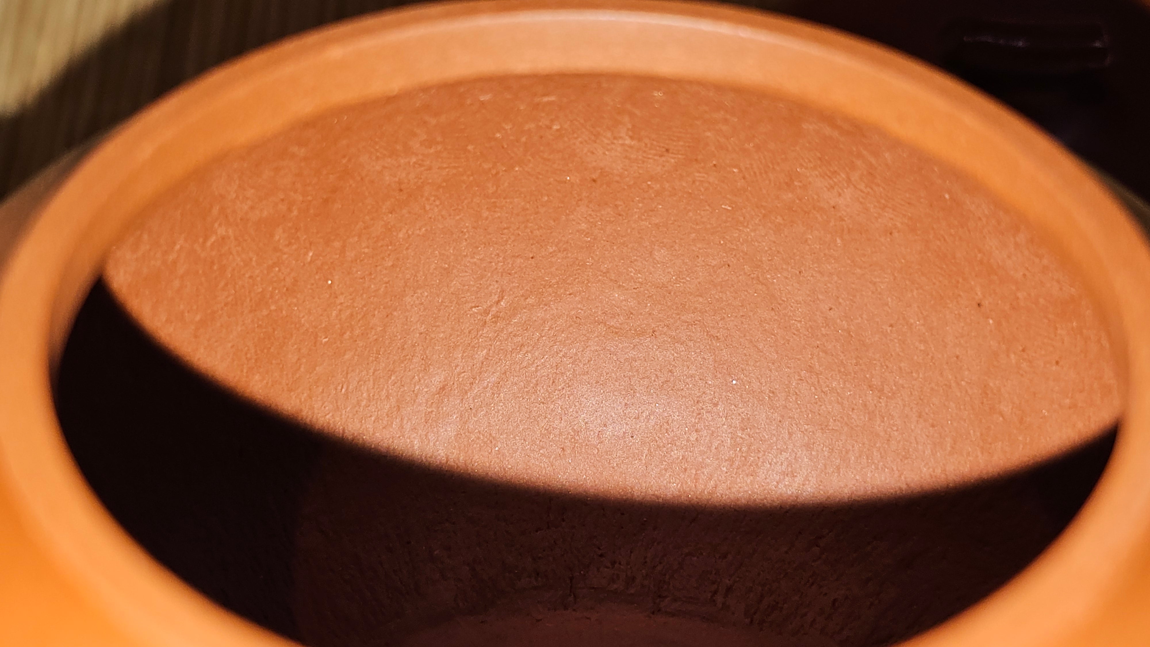 Qie Gua 茄瓜, 140.6ml, Xiao Mei Yao Zhu Ni 小煤窑朱泥,  by our Collaborative Craftsman Wang Hui 王慧, Poem Engraving by Craftsman 一德书 ~ Congratulations to Mr L.L., 1139hrs 28th Apr, Ventura, CA.