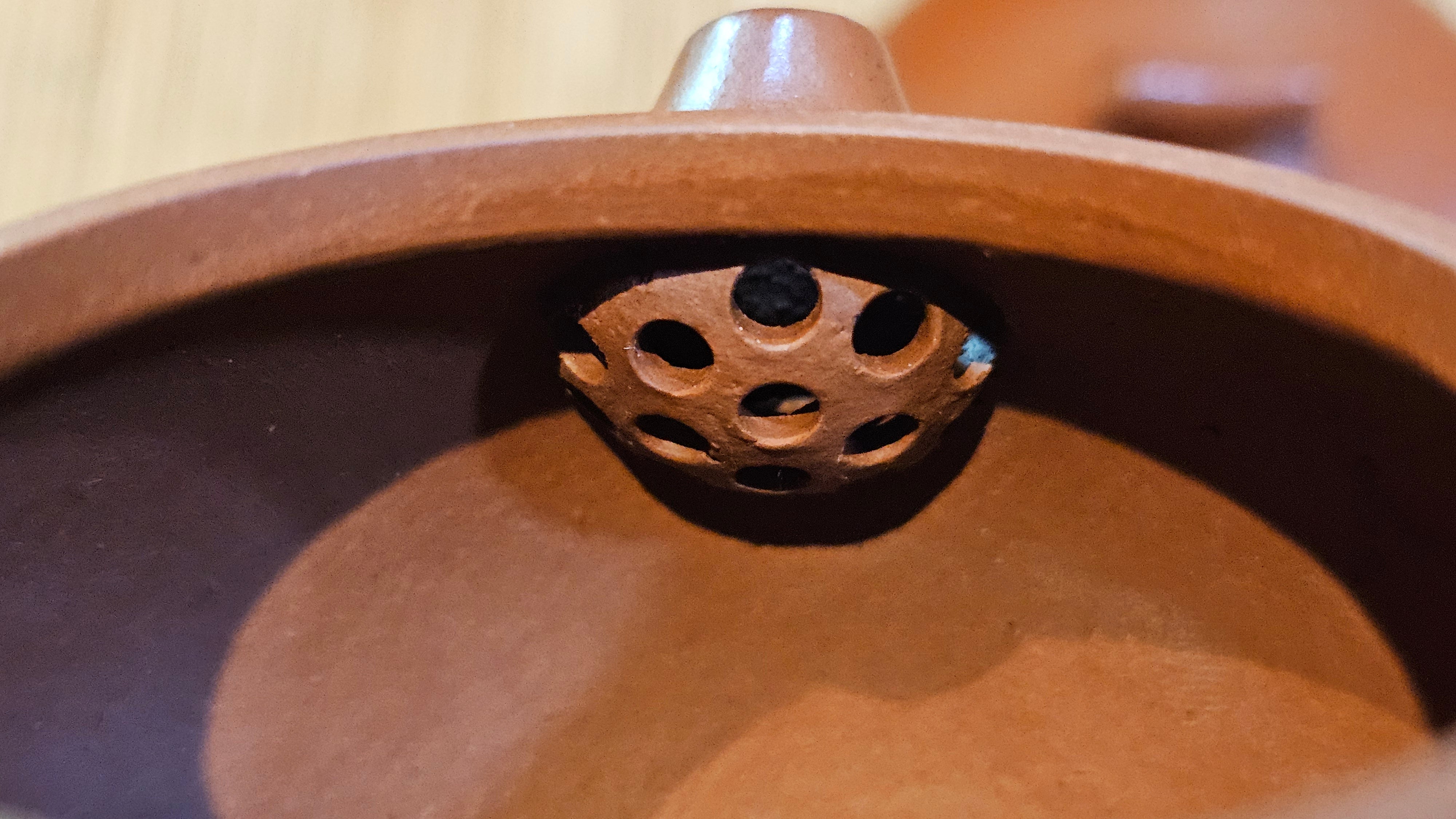 Qie Gua 茄瓜, 140.6ml, Xiao Mei Yao Zhu Ni 小煤窑朱泥,  by our Collaborative Craftsman Wang Hui 王慧, Poem Engraving by Craftsman 一德书 ~ Congratulations to Mr L.L., 1139hrs 28th Apr, Ventura, CA.