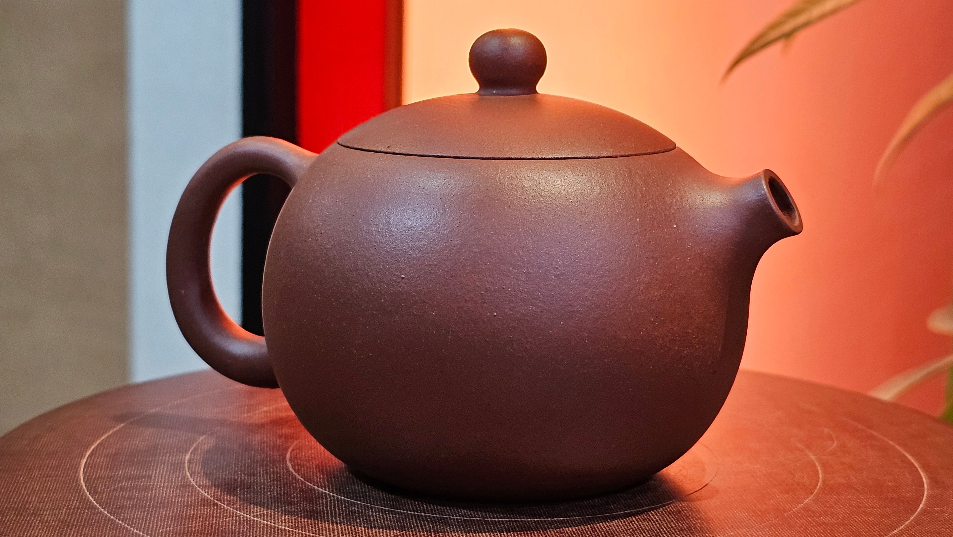 Xi Shi 西施, 167.6ml, Di Cao Qing Zi Ni 底槽青紫泥, by Craftsman Gu Xiao Ming 顾小明 ~ Congratulations to Ms D.W., 2320hrs 24th Apr, Milton, Ontario, Canada 🇨🇦.