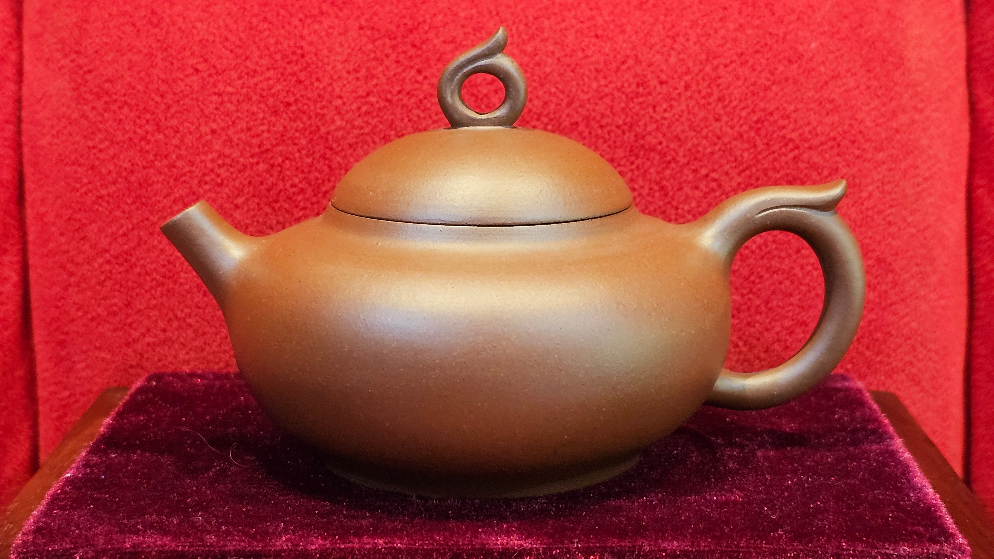 《云上》"Yun Shang", 148.8ml, Zi Ni 紫泥 ~ Crafted by L3A Consummate Master Artist Li Yan Ru 李艳如 ~ Congratulations to Mr M.C., 1024hrs 25th Apr, Singapore 🇸🇬.