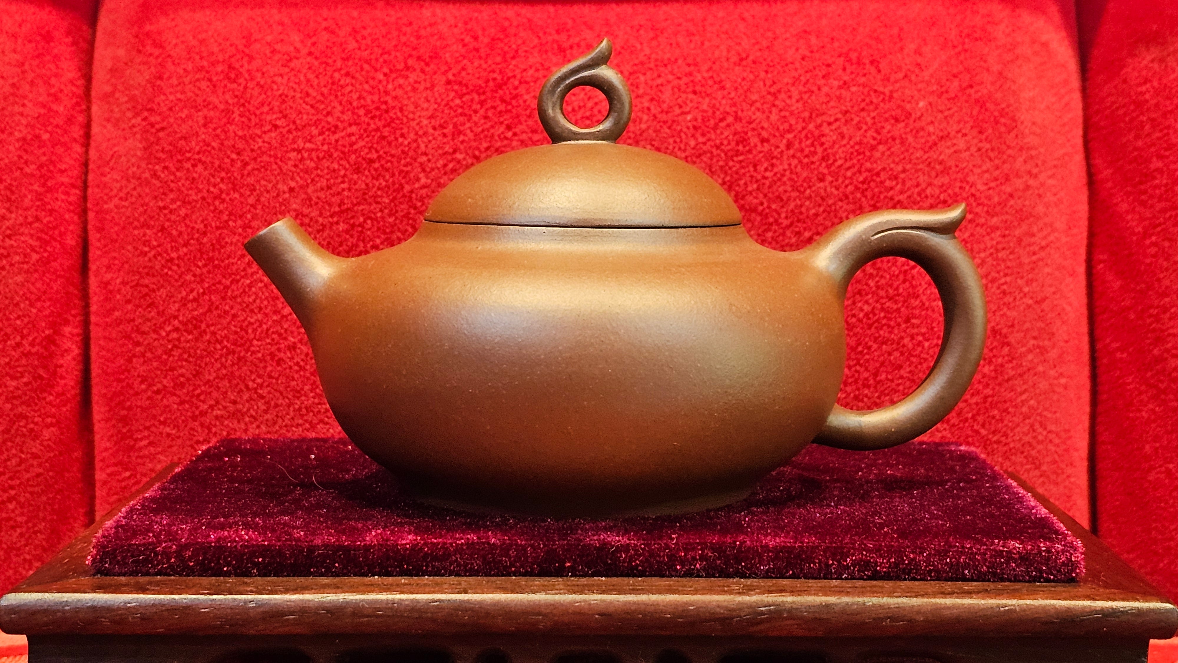 《云上》"Yun Shang", 148.8ml, Zi Ni 紫泥 ~ Crafted by L3A Consummate Master Artist Li Yan Ru 李艳如 ~ Congratulations to Mr M.C., 1024hrs 25th Apr, Singapore 🇸🇬.