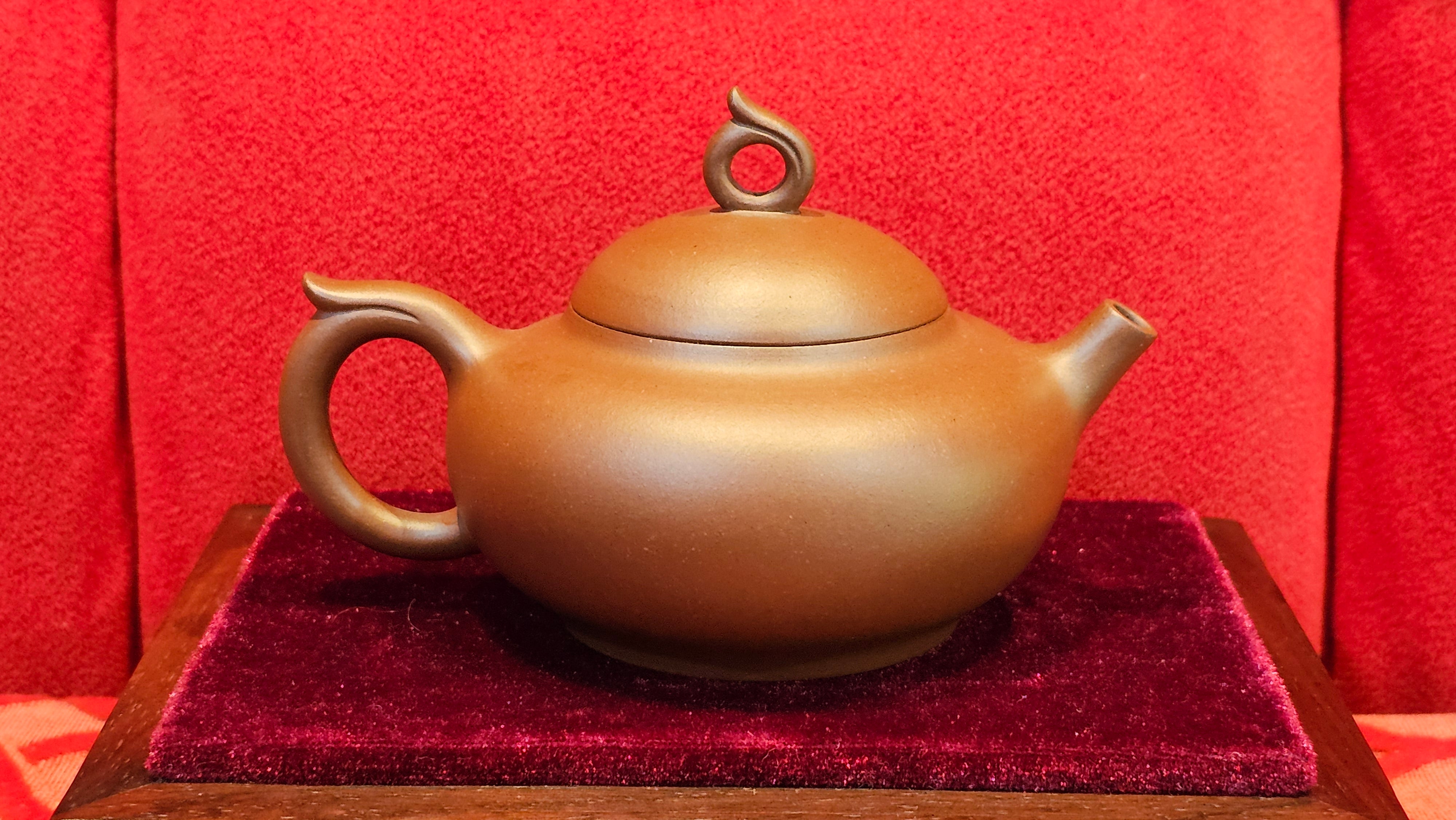 《云上》"Yun Shang", 148.8ml, Zi Ni 紫泥 ~ Crafted by L3A Consummate Master Artist Li Yan Ru 李艳如 ~ Congratulations to Mr M.C., 1024hrs 25th Apr, Singapore 🇸🇬.