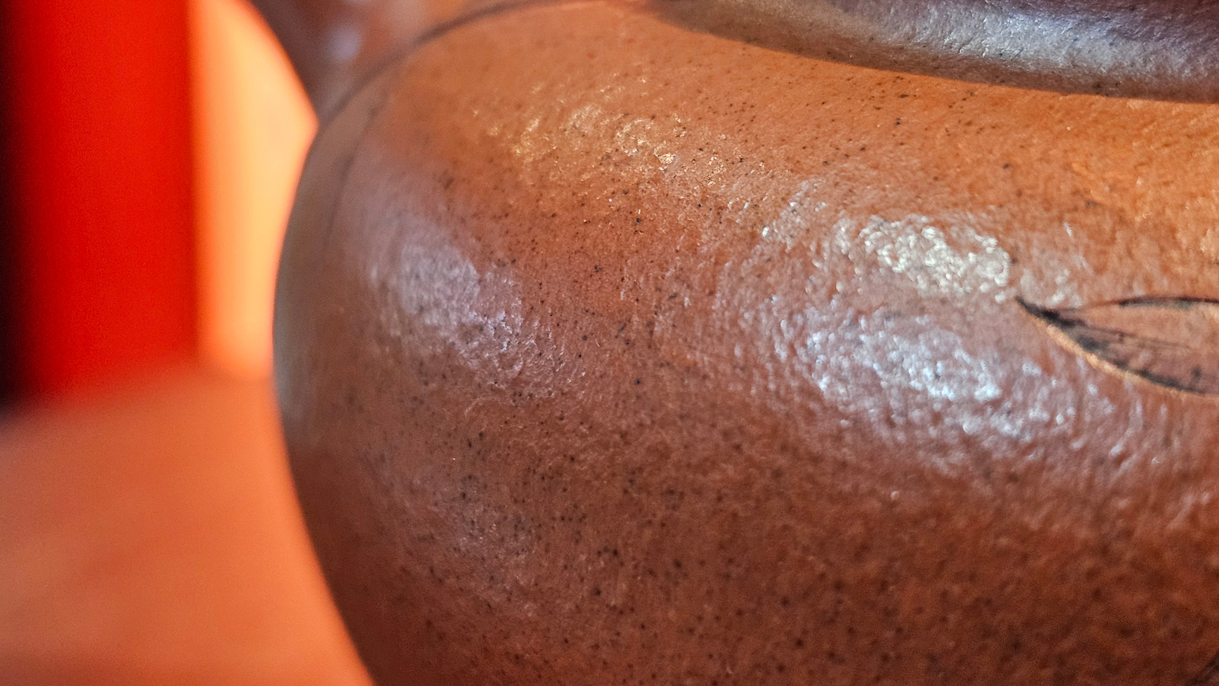 《宫灯》Gong Deng, 170.3ml, Tie Sha Zhu Ni 铁砂朱泥, made by Craftsman Zhu Jie 朱杰 from the YiXing's renowned family for Tie Sha Zhu Ni 铁砂朱泥 ~ Congratulations to Mr T.A., 1337hrs 26th Apr, Samorin, Slovakia 🇸🇰.