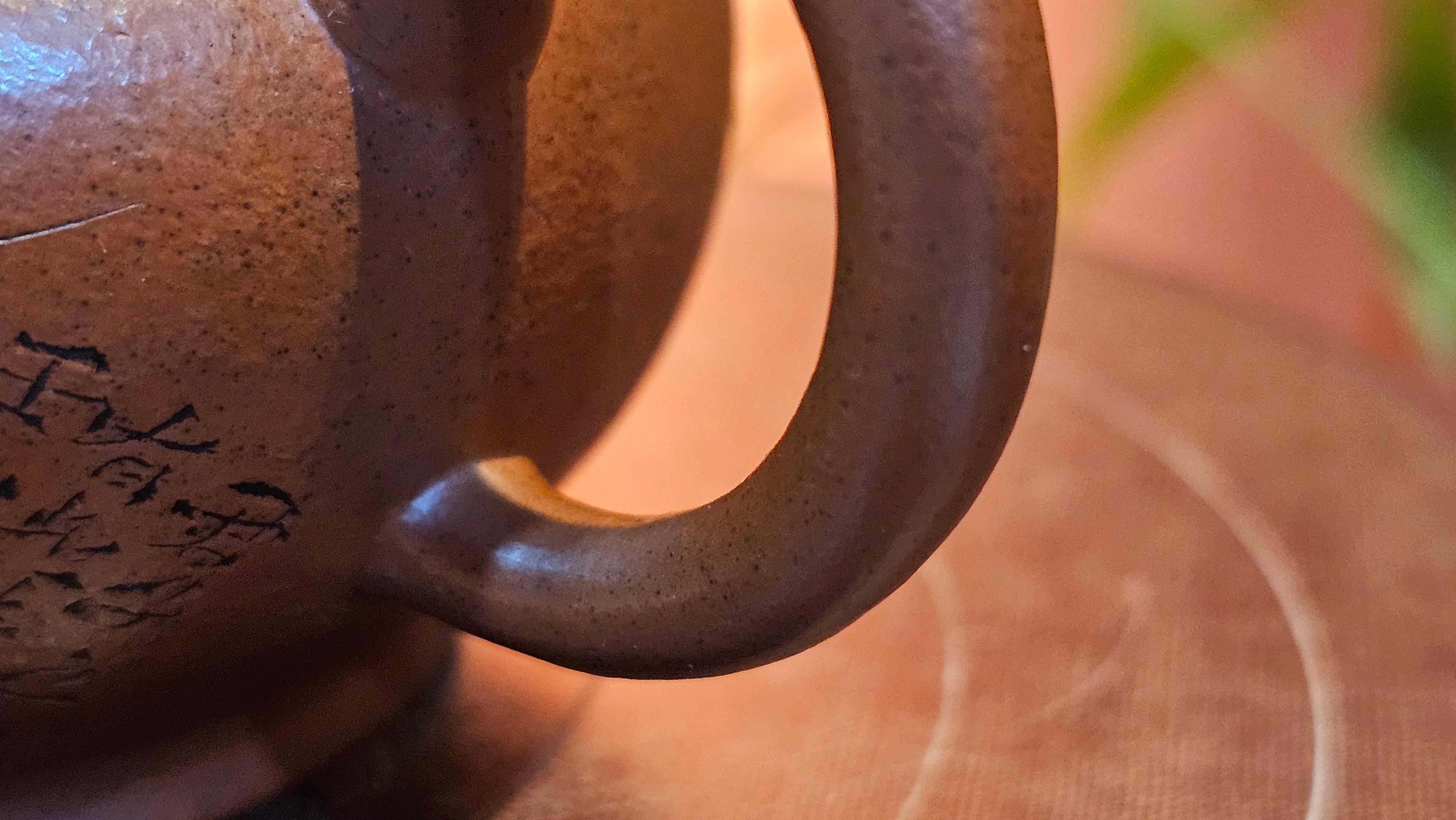 《宫灯》Gong Deng, 170.3ml, Tie Sha Zhu Ni 铁砂朱泥, made by Craftsman Zhu Jie 朱杰 from the YiXing's renowned family for Tie Sha Zhu Ni 铁砂朱泥 ~ Congratulations to Mr T.A., 1337hrs 26th Apr, Samorin, Slovakia 🇸🇰.