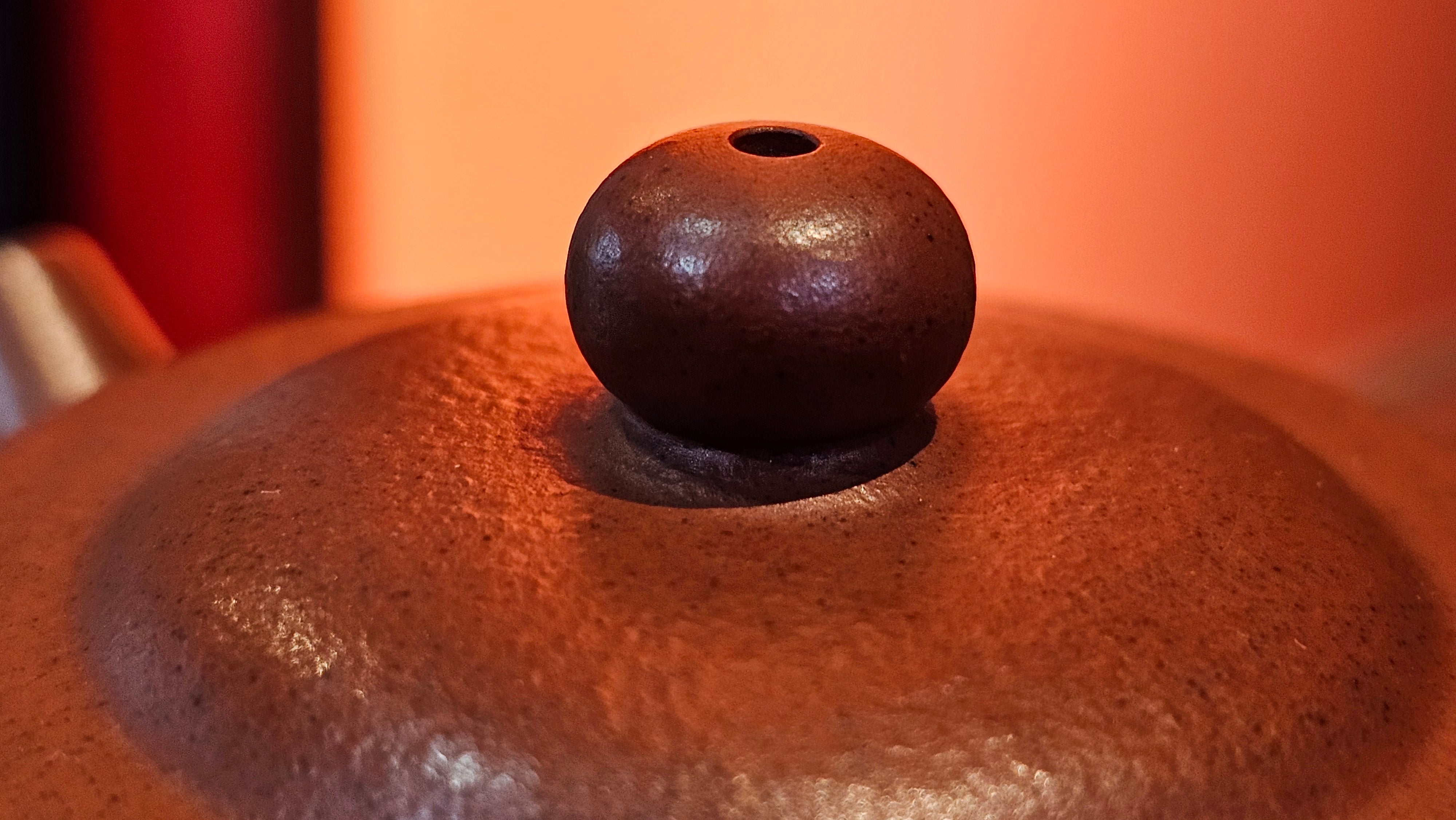 《宫灯》Gong Deng, 170.3ml, Tie Sha Zhu Ni 铁砂朱泥, made by Craftsman Zhu Jie 朱杰 from the YiXing's renowned family for Tie Sha Zhu Ni 铁砂朱泥 ~ Congratulations to Mr T.A., 1337hrs 26th Apr, Samorin, Slovakia 🇸🇰.