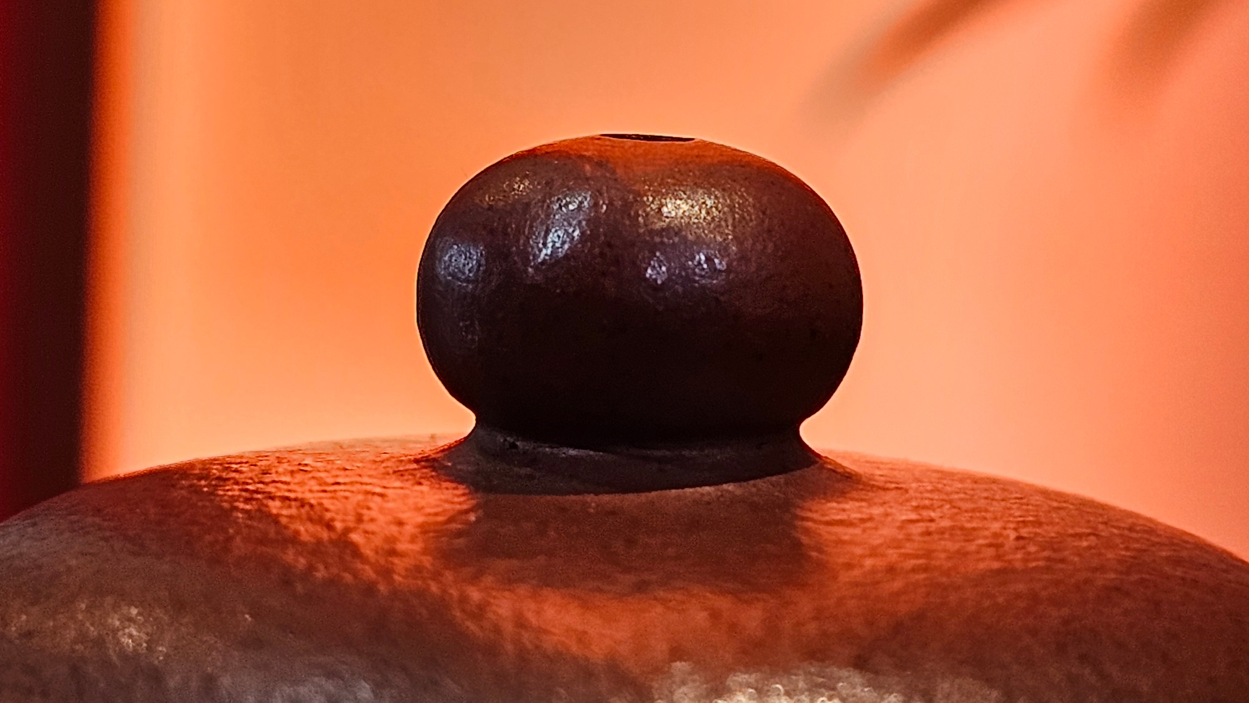 《宫灯》Gong Deng, 170.3ml, Tie Sha Zhu Ni 铁砂朱泥, made by Craftsman Zhu Jie 朱杰 from the YiXing's renowned family for Tie Sha Zhu Ni 铁砂朱泥 ~ Congratulations to Mr T.A., 1337hrs 26th Apr, Samorin, Slovakia 🇸🇰.