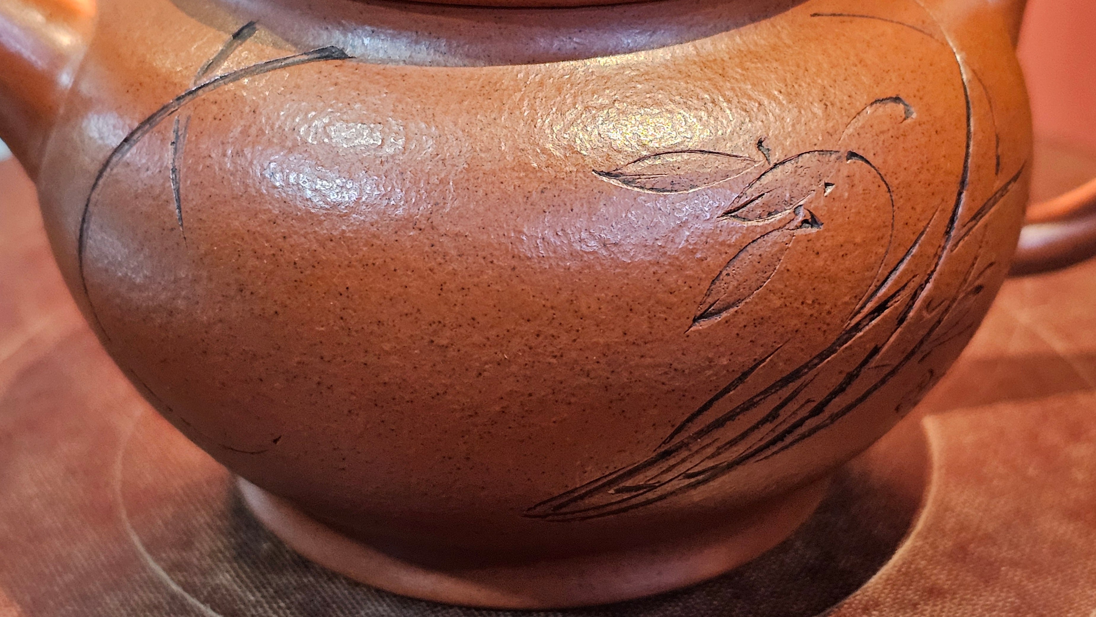 《宫灯》Gong Deng, 170.3ml, Tie Sha Zhu Ni 铁砂朱泥, made by Craftsman Zhu Jie 朱杰 from the YiXing's renowned family for Tie Sha Zhu Ni 铁砂朱泥 ~ Congratulations to Mr T.A., 1337hrs 26th Apr, Samorin, Slovakia 🇸🇰.