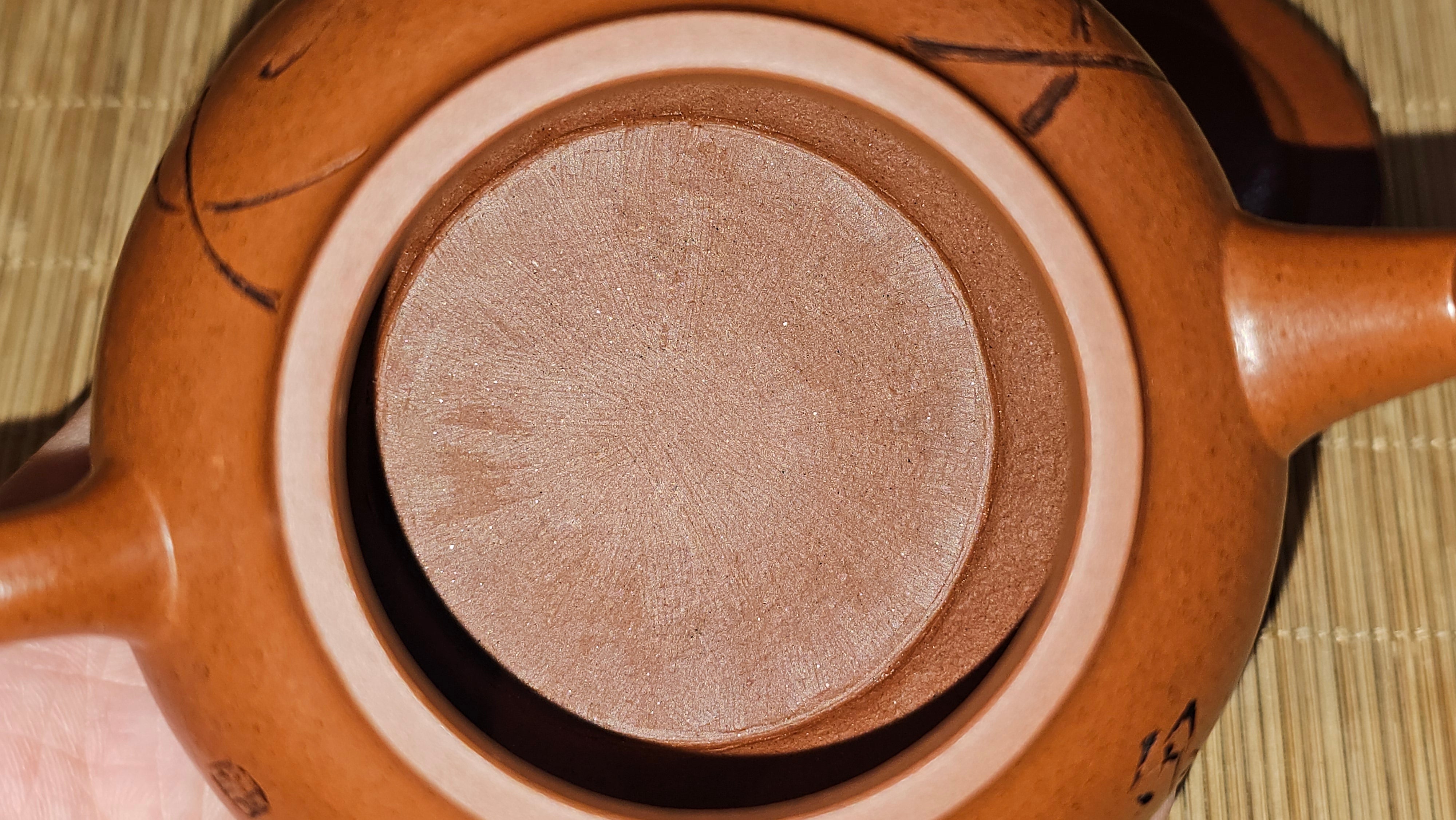 《宫灯》Gong Deng, 170.3ml, Tie Sha Zhu Ni 铁砂朱泥, made by Craftsman Zhu Jie 朱杰 from the YiXing's renowned family for Tie Sha Zhu Ni 铁砂朱泥 ~ Congratulations to Mr T.A., 1337hrs 26th Apr, Samorin, Slovakia 🇸🇰.