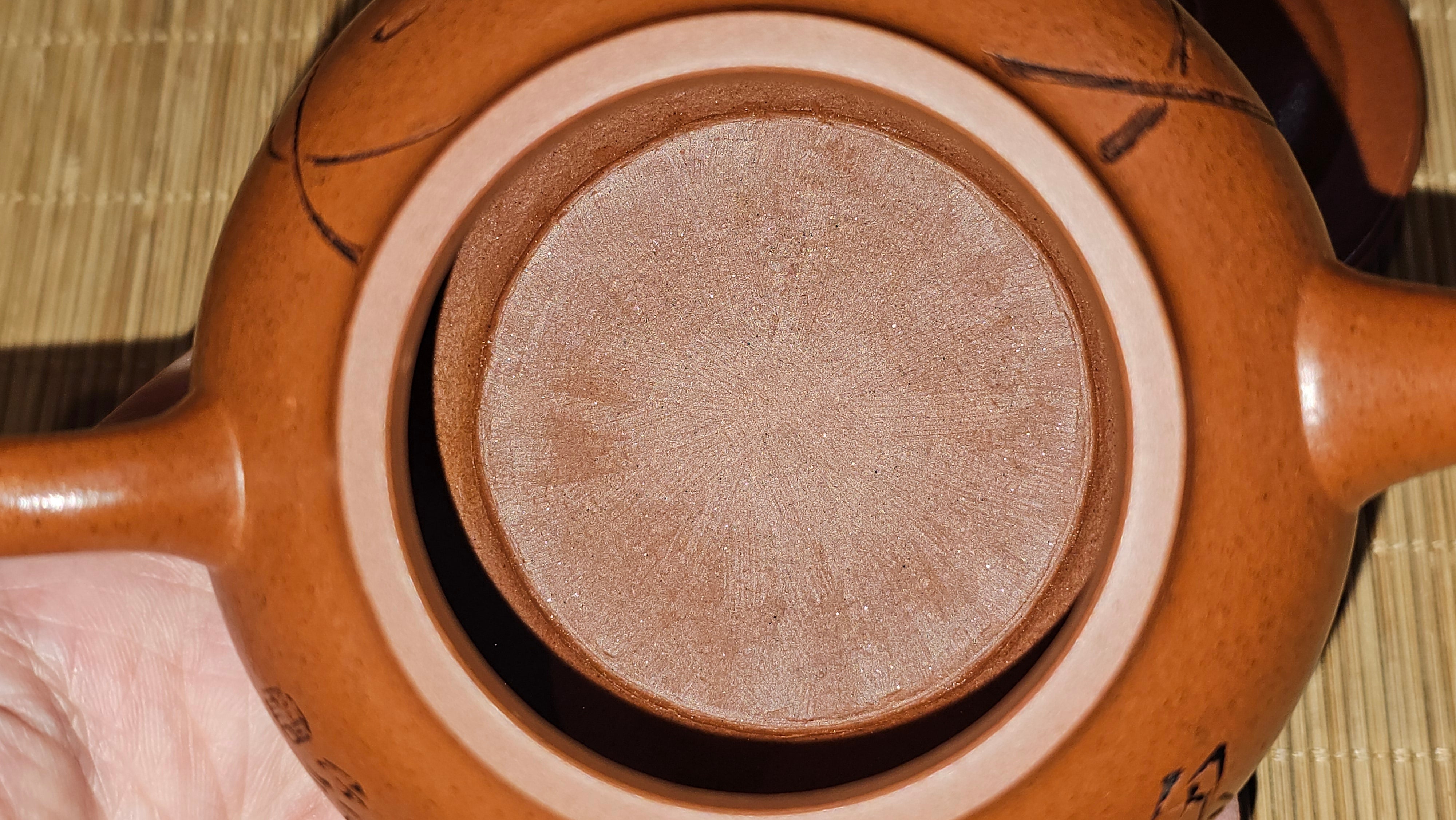 《宫灯》Gong Deng, 170.3ml, Tie Sha Zhu Ni 铁砂朱泥, made by Craftsman Zhu Jie 朱杰 from the YiXing's renowned family for Tie Sha Zhu Ni 铁砂朱泥 ~ Congratulations to Mr T.A., 1337hrs 26th Apr, Samorin, Slovakia 🇸🇰.