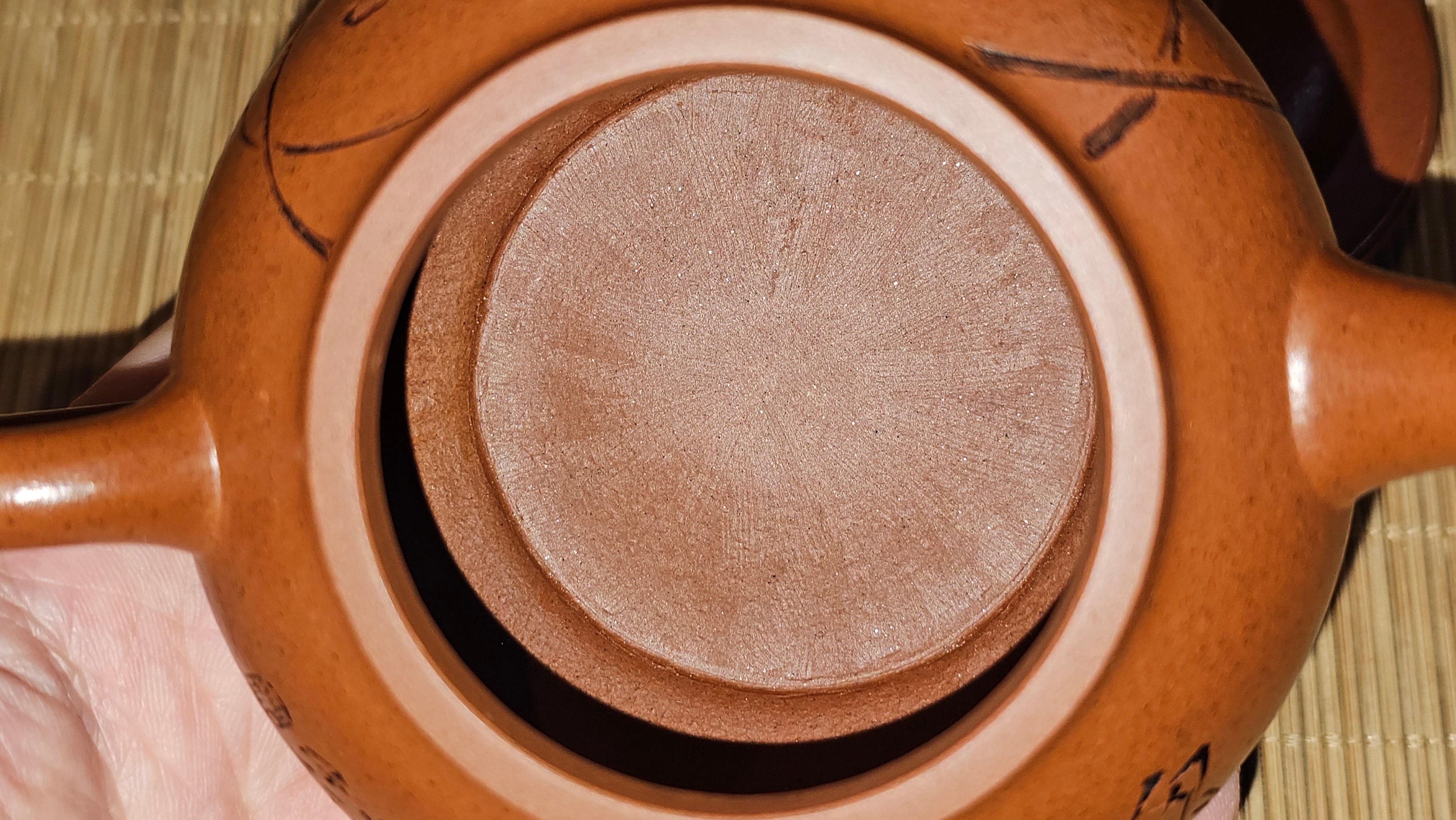 《宫灯》Gong Deng, 170.3ml, Tie Sha Zhu Ni 铁砂朱泥, made by Craftsman Zhu Jie 朱杰 from the YiXing's renowned family for Tie Sha Zhu Ni 铁砂朱泥 ~ Congratulations to Mr T.A., 1337hrs 26th Apr, Samorin, Slovakia 🇸🇰.