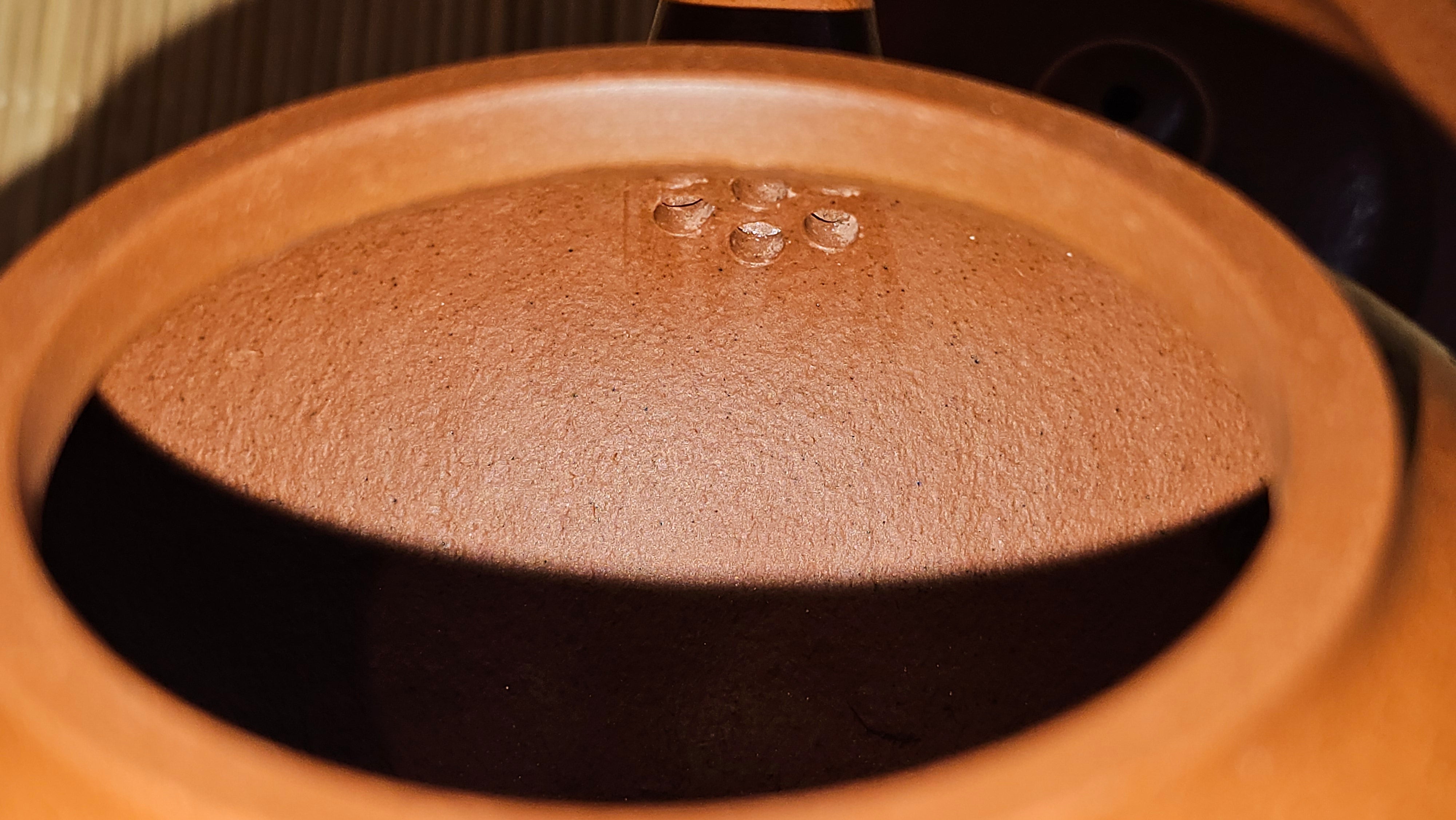 《宫灯》Gong Deng, 170.3ml, Tie Sha Zhu Ni 铁砂朱泥, made by Craftsman Zhu Jie 朱杰 from the YiXing's renowned family for Tie Sha Zhu Ni 铁砂朱泥 ~ Congratulations to Mr T.A., 1337hrs 26th Apr, Samorin, Slovakia 🇸🇰.