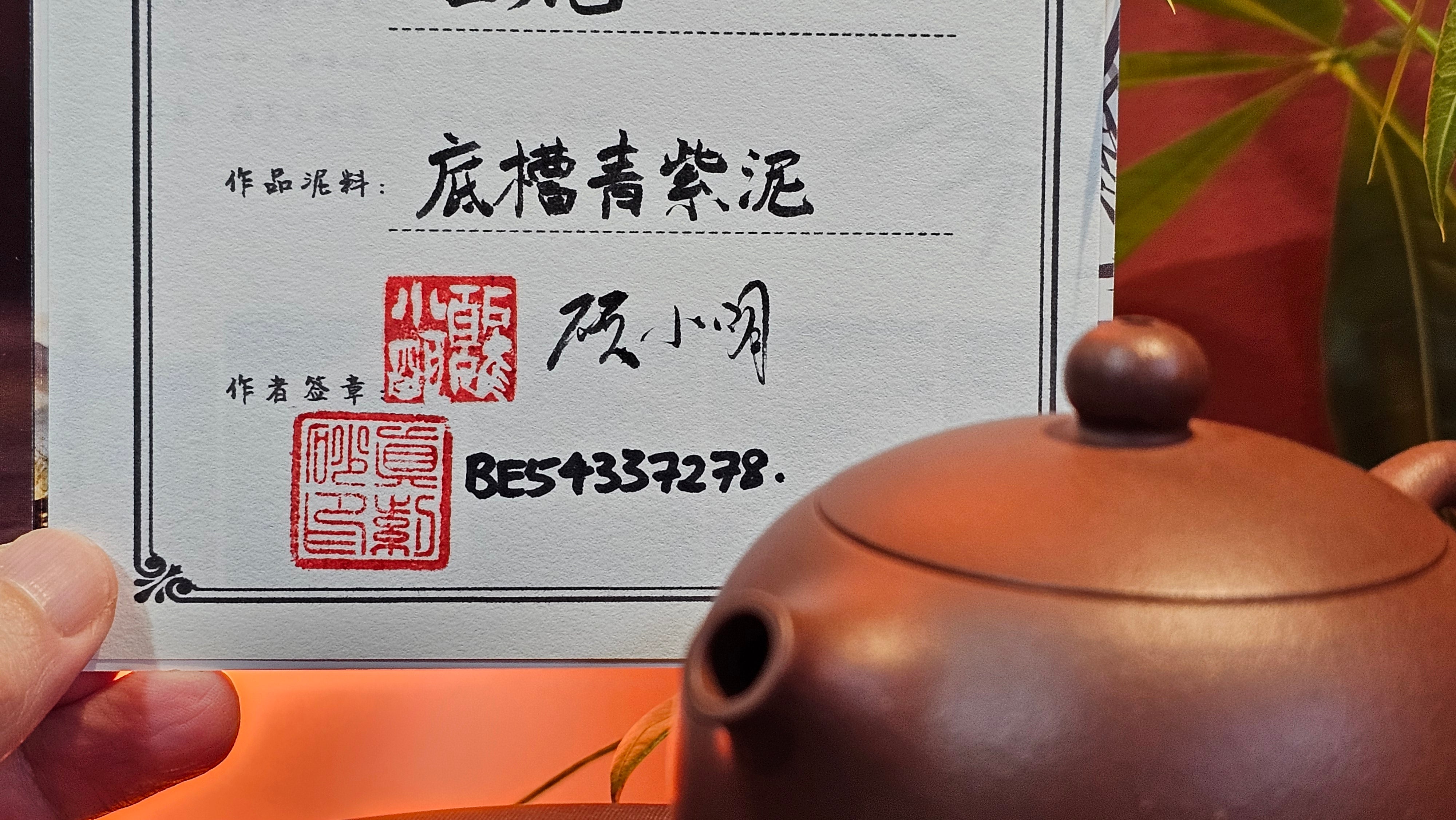 Xi Shi 西施, 173.0ml, Di Cao Qing Zi Ni 底槽青紫泥, by Craftsman Gu Xiao Ming 顾小明 ~ Congratulations to Ms D.W., 2013hrs 9th May 2025, Ontario, Canada 🇨🇦.