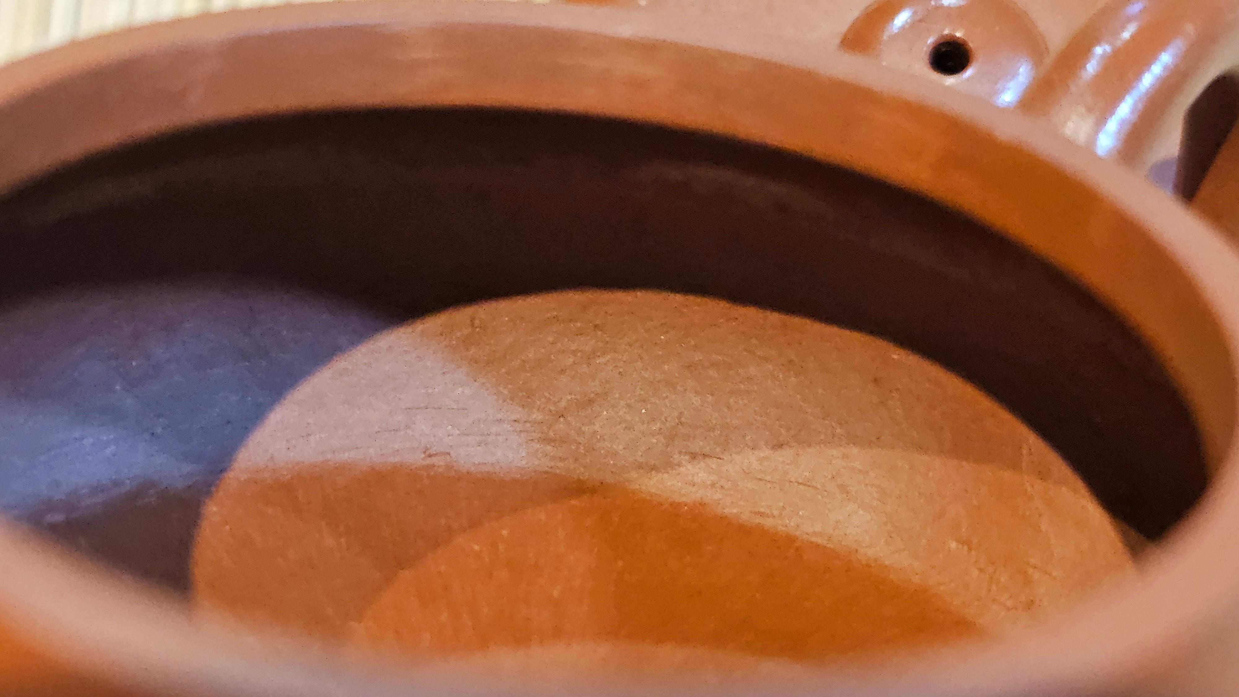 Jing Le 静乐 ~ "Quiet happiness", 101.9ml, Xiao Mei Yao Zhu Ni 小煤窑朱泥, by our Collaborative Craftsman Wang Xing 王兴 ~ Congratulations to Mr V.B., 1849hrs 9th May 2025, Grenoble, France 🇫🇷.