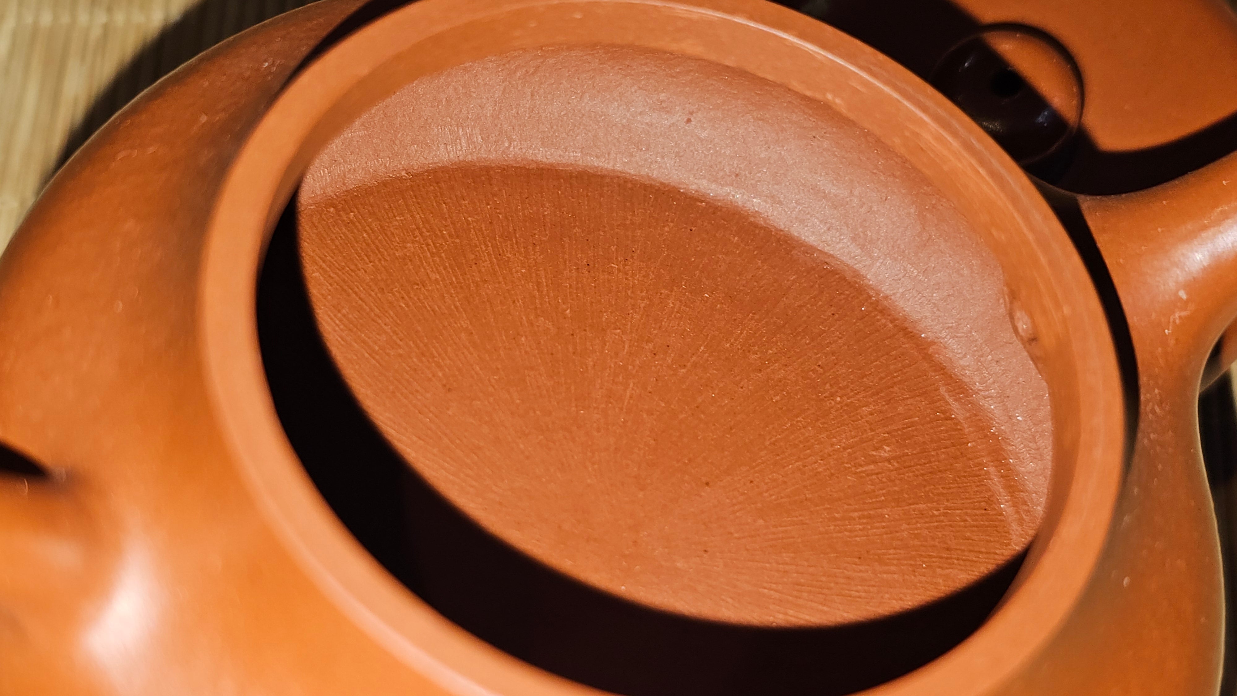 Jing Le 静乐 ~ "Quiet happiness", 101.9ml, Xiao Mei Yao Zhu Ni 小煤窑朱泥, by our Collaborative Craftsman Wang Xing 王兴 ~ Congratulations to Mr V.B., 1849hrs 9th May 2025, Grenoble, France 🇫🇷.