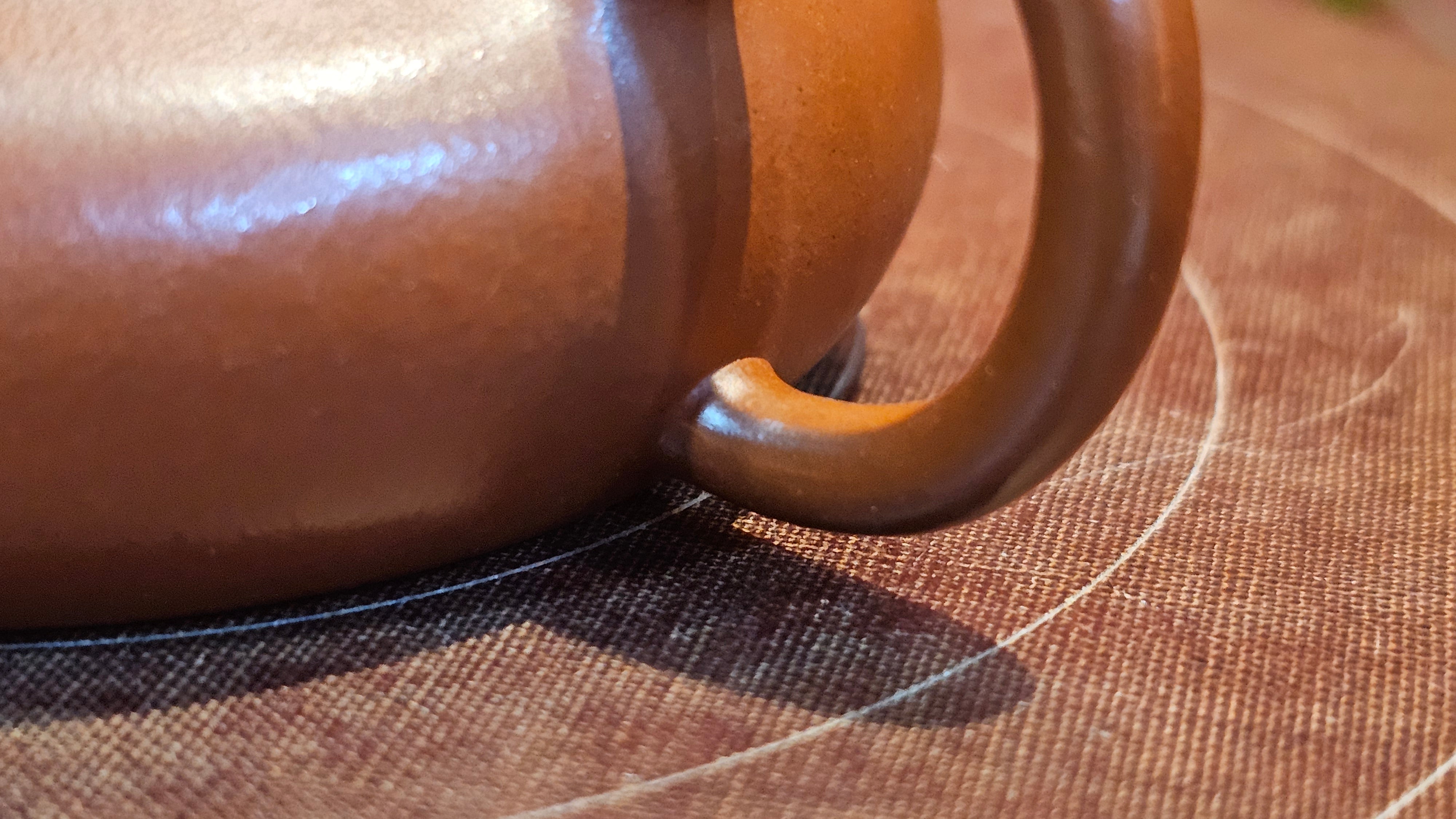 Jing Le 静乐 ~ "Quiet happiness", 101.9ml, Xiao Mei Yao Zhu Ni 小煤窑朱泥, by our Collaborative Craftsman Wang Xing 王兴 ~ Congratulations to Mr V.B., 1849hrs 9th May 2025, Grenoble, France 🇫🇷.