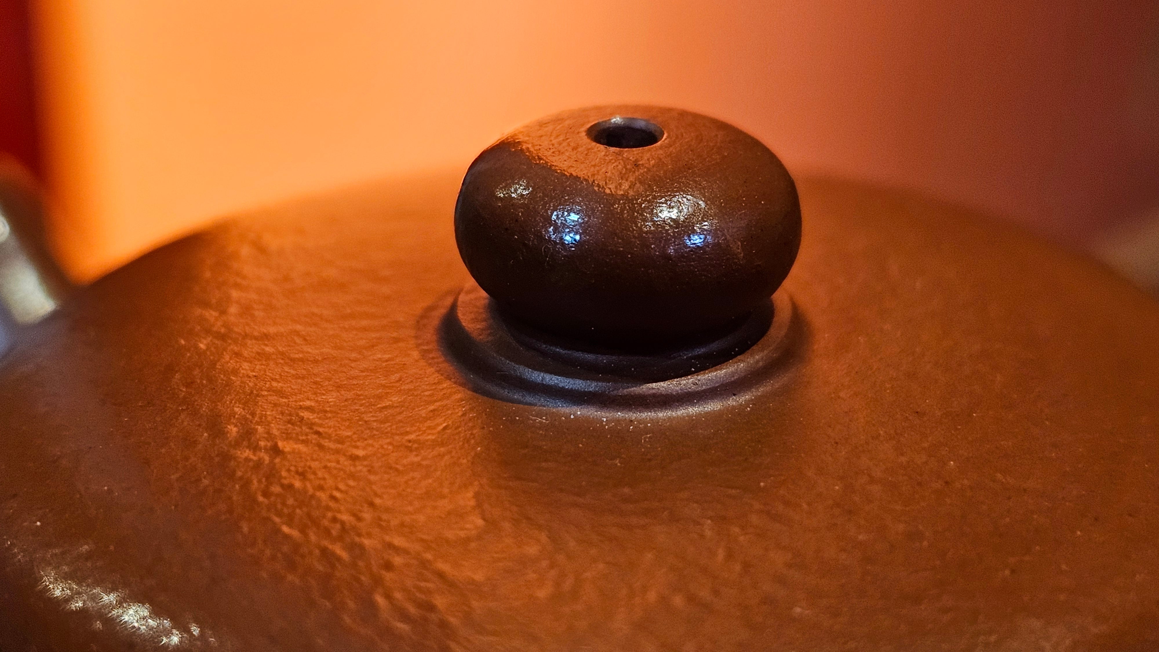 Jing Le 静乐 ~ "Quiet happiness", 101.9ml, Xiao Mei Yao Zhu Ni 小煤窑朱泥, by our Collaborative Craftsman Wang Xing 王兴 ~ Congratulations to Mr V.B., 1849hrs 9th May 2025, Grenoble, France 🇫🇷.