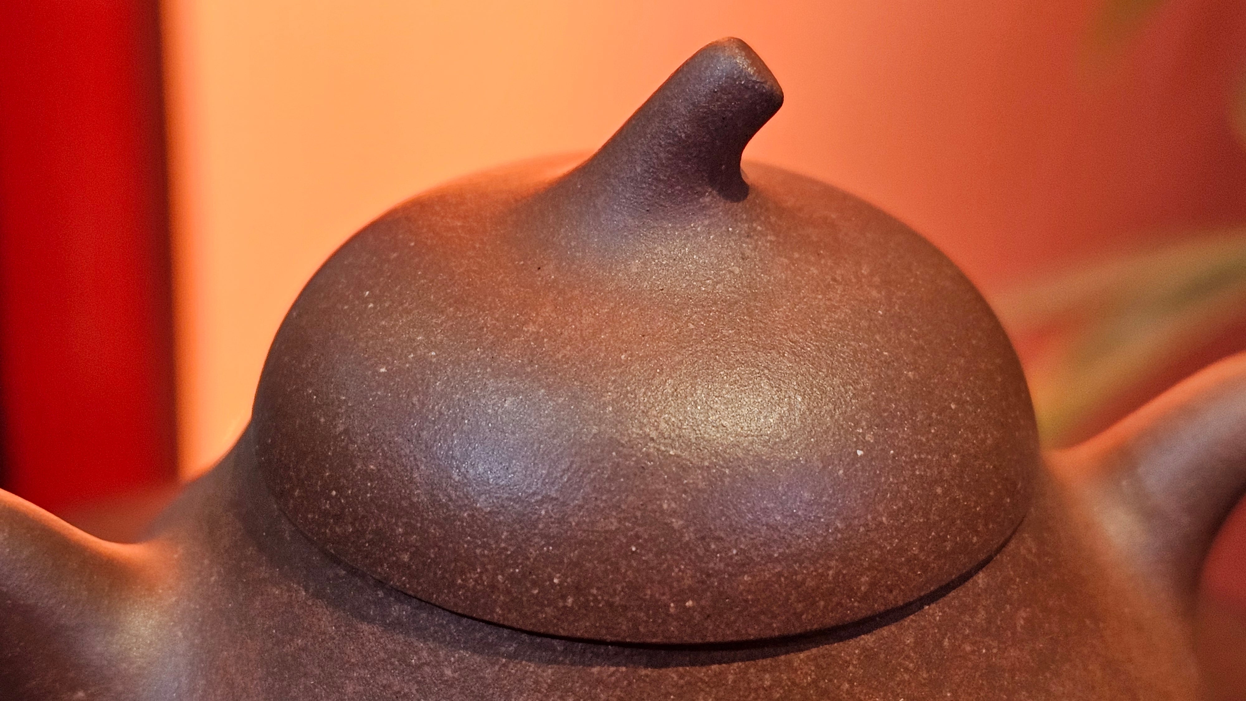 Qie Gua 茄瓜, 160.8ml, Di Cao Qing Zi Ni 底槽青紫泥, by our Craftsman Zhang Huan 张欢 ~ Congratulations to Mr A.L., 1938hrs 3rd May 2025, Israel 🇮🇱.