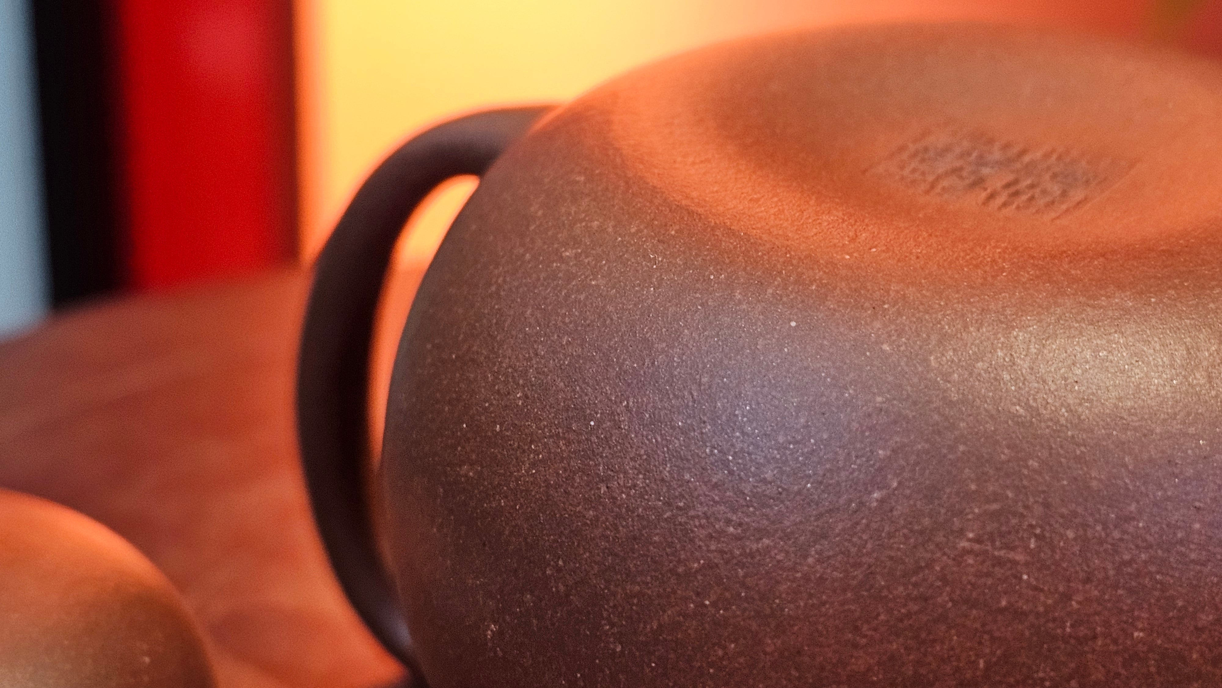 Qie Gua 茄瓜, 160.8ml, Di Cao Qing Zi Ni 底槽青紫泥, by our Craftsman Zhang Huan 张欢 ~ Congratulations to Mr A.L., 1938hrs 3rd May 2025, Israel 🇮🇱.