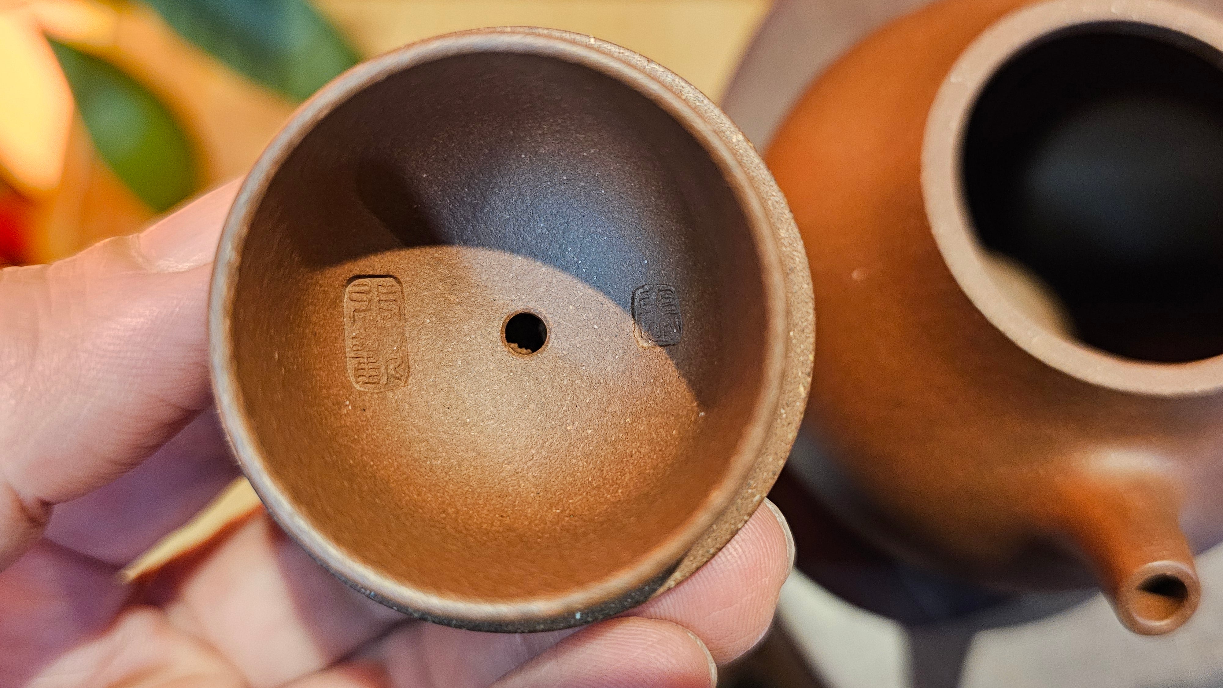 Qie Gua 茄瓜, 160.8ml, Di Cao Qing Zi Ni 底槽青紫泥, by our Craftsman Zhang Huan 张欢 ~ Congratulations to Mr A.L., 1938hrs 3rd May 2025, Israel 🇮🇱.