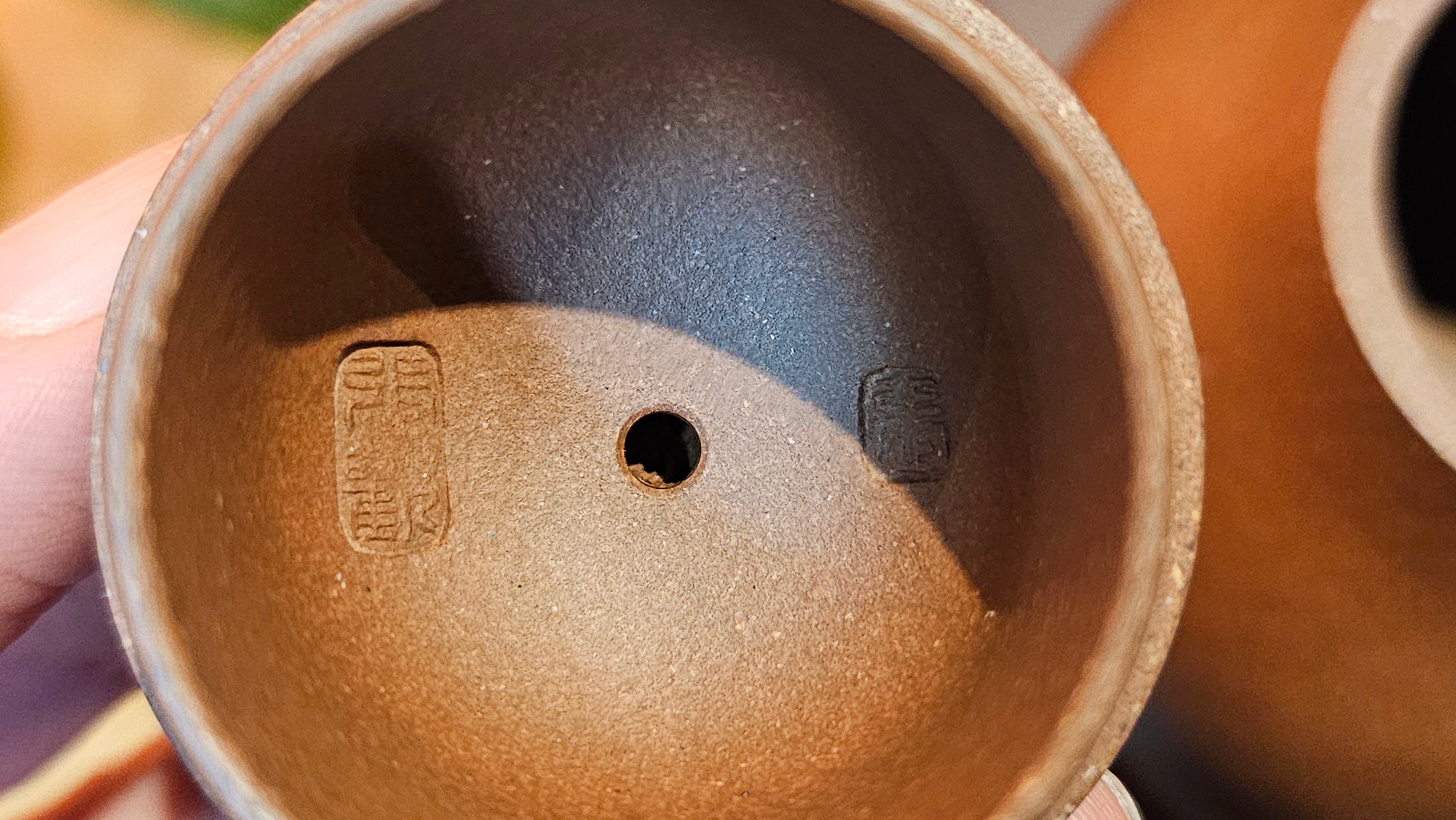 Qie Gua 茄瓜, 160.8ml, Di Cao Qing Zi Ni 底槽青紫泥, by our Craftsman Zhang Huan 张欢 ~ Congratulations to Mr A.L., 1938hrs 3rd May 2025, Israel 🇮🇱.