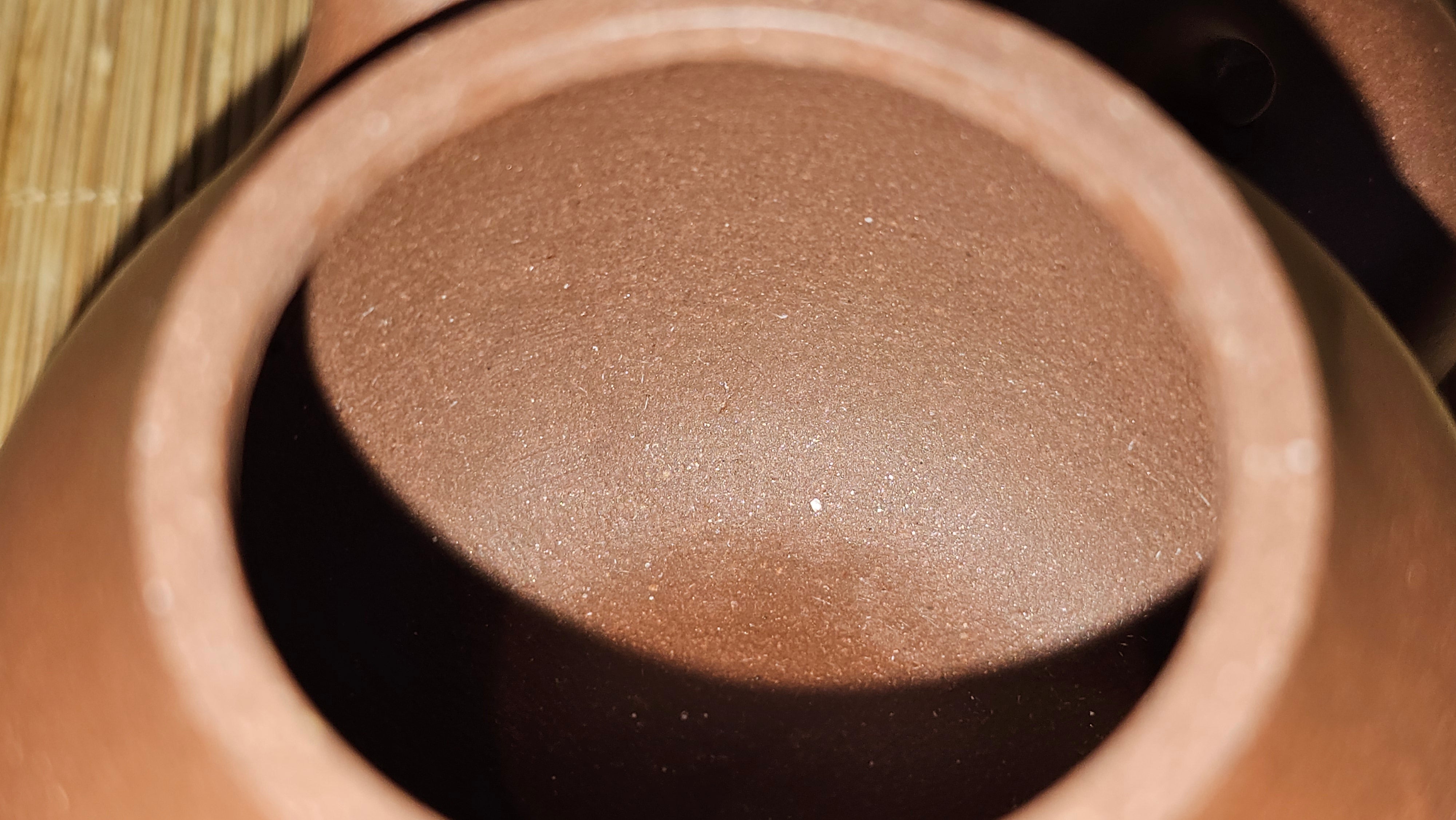 Qie Gua 茄瓜, 160.8ml, Di Cao Qing Zi Ni 底槽青紫泥, by our Craftsman Zhang Huan 张欢 ~ Congratulations to Mr A.L., 1938hrs 3rd May 2025, Israel 🇮🇱.