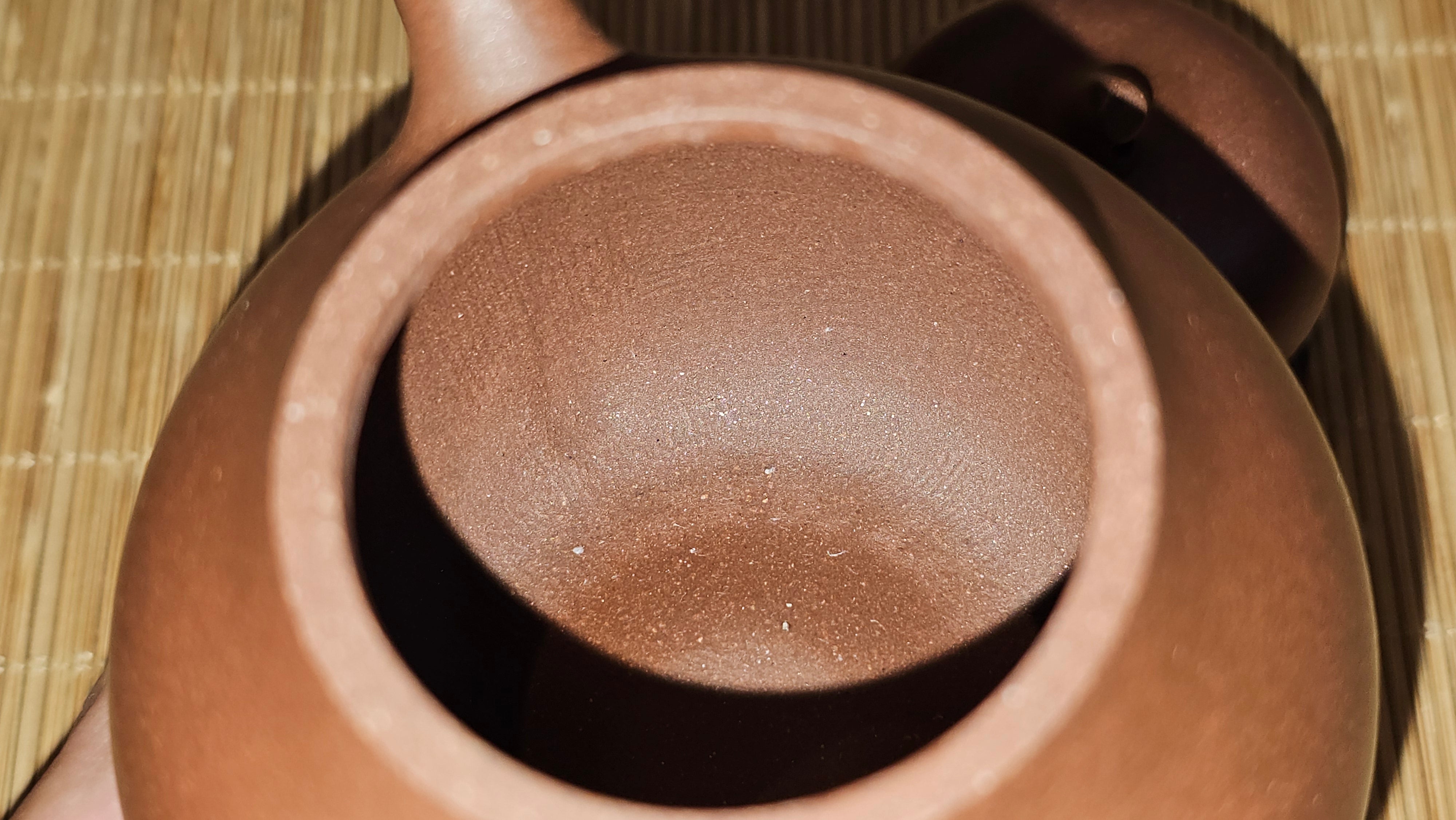 Qie Gua 茄瓜, 160.8ml, Di Cao Qing Zi Ni 底槽青紫泥, by our Craftsman Zhang Huan 张欢 ~ Congratulations to Mr A.L., 1938hrs 3rd May 2025, Israel 🇮🇱.