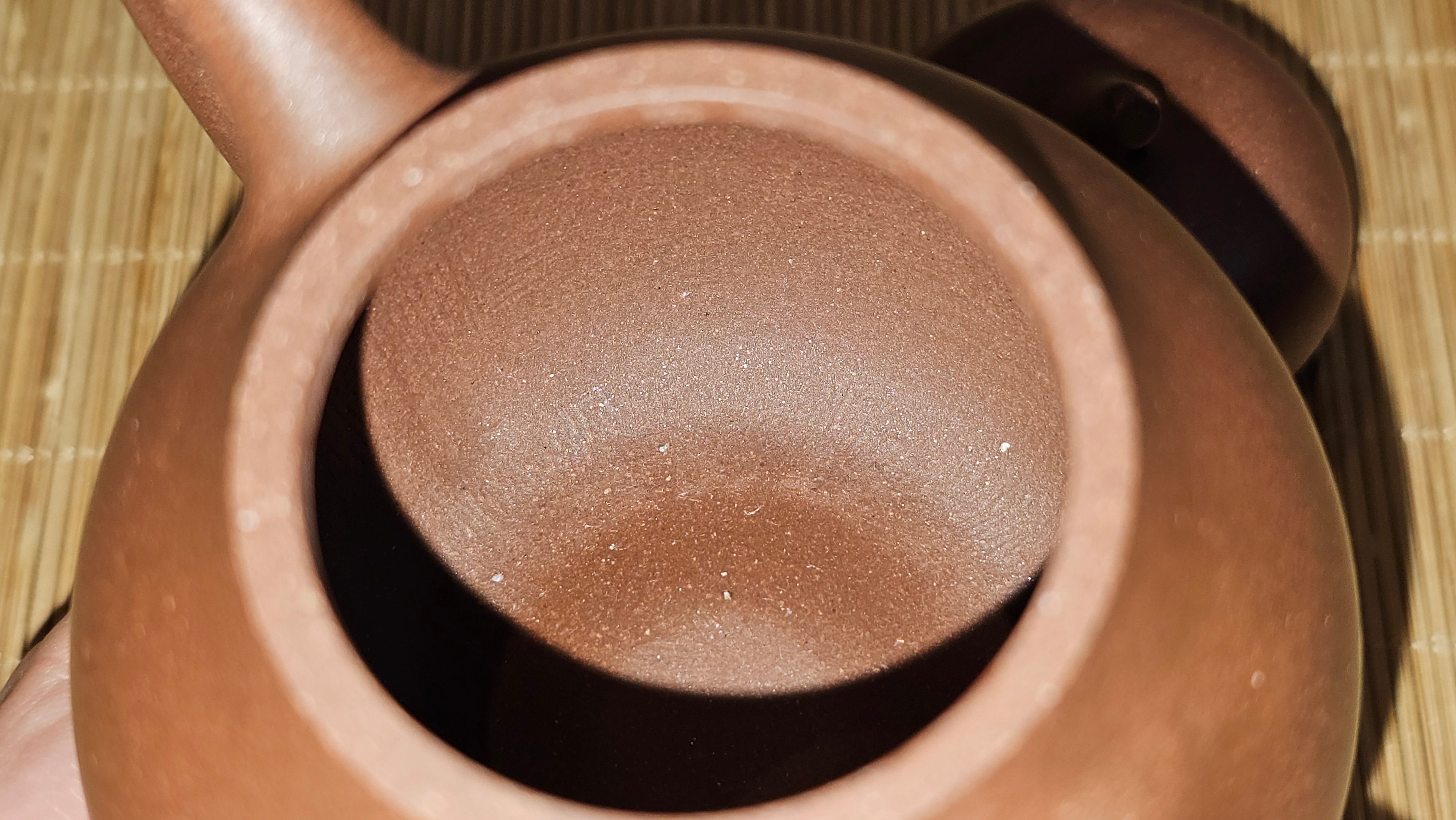 Qie Gua 茄瓜, 160.8ml, Di Cao Qing Zi Ni 底槽青紫泥, by our Craftsman Zhang Huan 张欢 ~ Congratulations to Mr A.L., 1938hrs 3rd May 2025, Israel 🇮🇱.