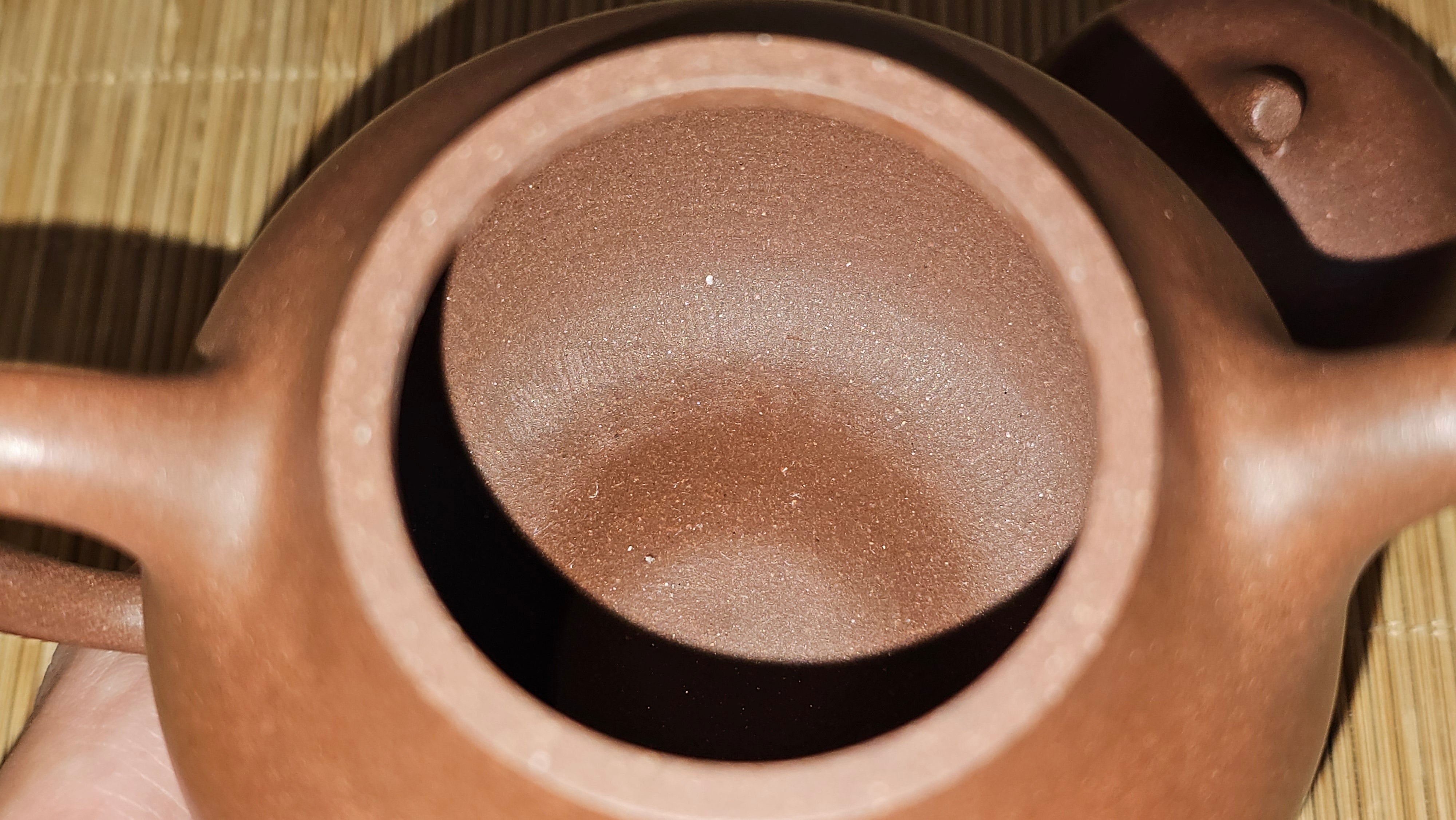 Qie Gua 茄瓜, 160.8ml, Di Cao Qing Zi Ni 底槽青紫泥, by our Craftsman Zhang Huan 张欢 ~ Congratulations to Mr A.L., 1938hrs 3rd May 2025, Israel 🇮🇱.