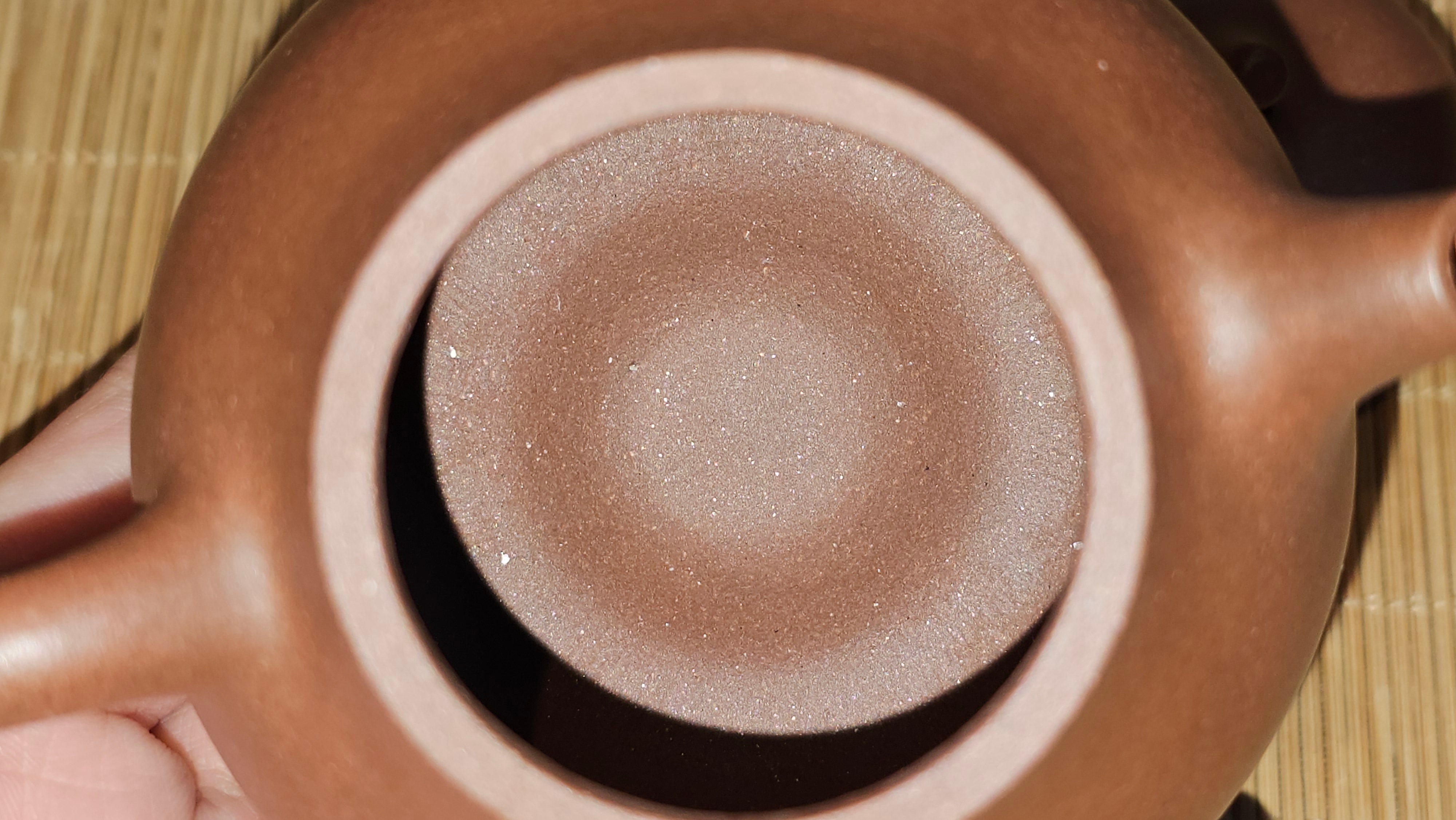 Qie Gua 茄瓜, 160.8ml, Di Cao Qing Zi Ni 底槽青紫泥, by our Craftsman Zhang Huan 张欢 ~ Congratulations to Mr A.L., 1938hrs 3rd May 2025, Israel 🇮🇱.