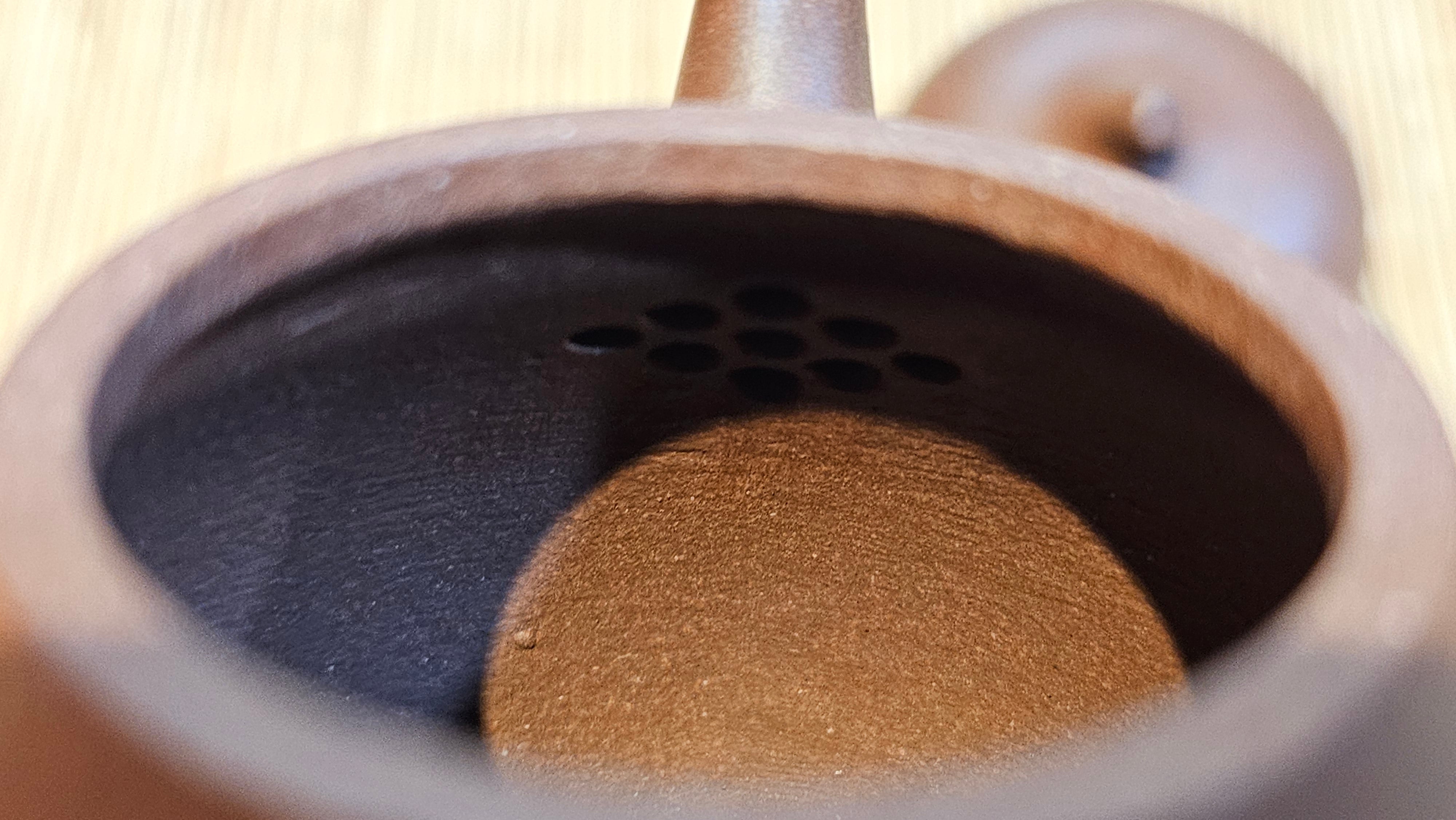 Qie Gua 茄瓜, 160.8ml, Di Cao Qing Zi Ni 底槽青紫泥, by our Craftsman Zhang Huan 张欢 ~ Congratulations to Mr A.L., 1938hrs 3rd May 2025, Israel 🇮🇱.