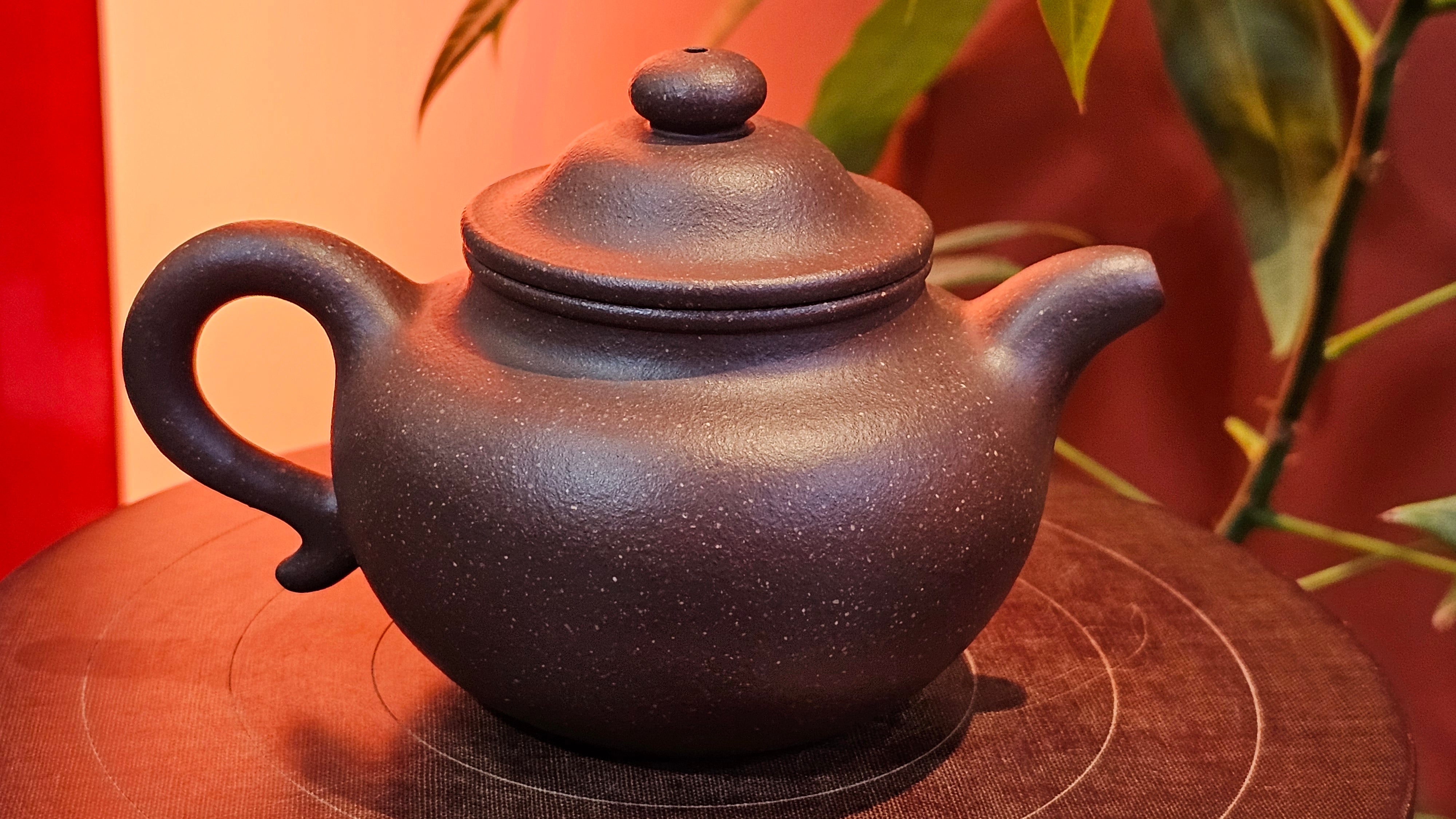 Lian Zi 莲子, 190.1ml, Lao Zi Ni 老紫泥 (Particular High Graininess, and Low Sieve Count), by Craftsman Chen Fa Chu 陈法初 ~ Congratulations to Mr M.H., 1718hrs 8th May 2025, Columbus, OH.