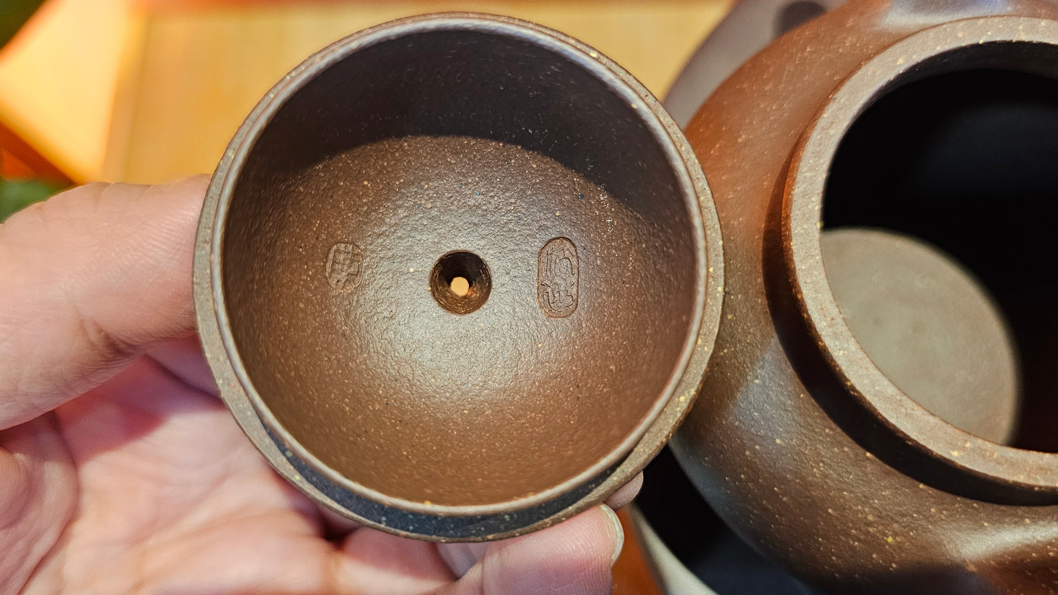 Lian Zi 莲子, 190.1ml, Lao Zi Ni 老紫泥 (Particular High Graininess, and Low Sieve Count), by Craftsman Chen Fa Chu 陈法初 ~ Congratulations to Mr M.H., 1718hrs 8th May 2025, Columbus, OH.