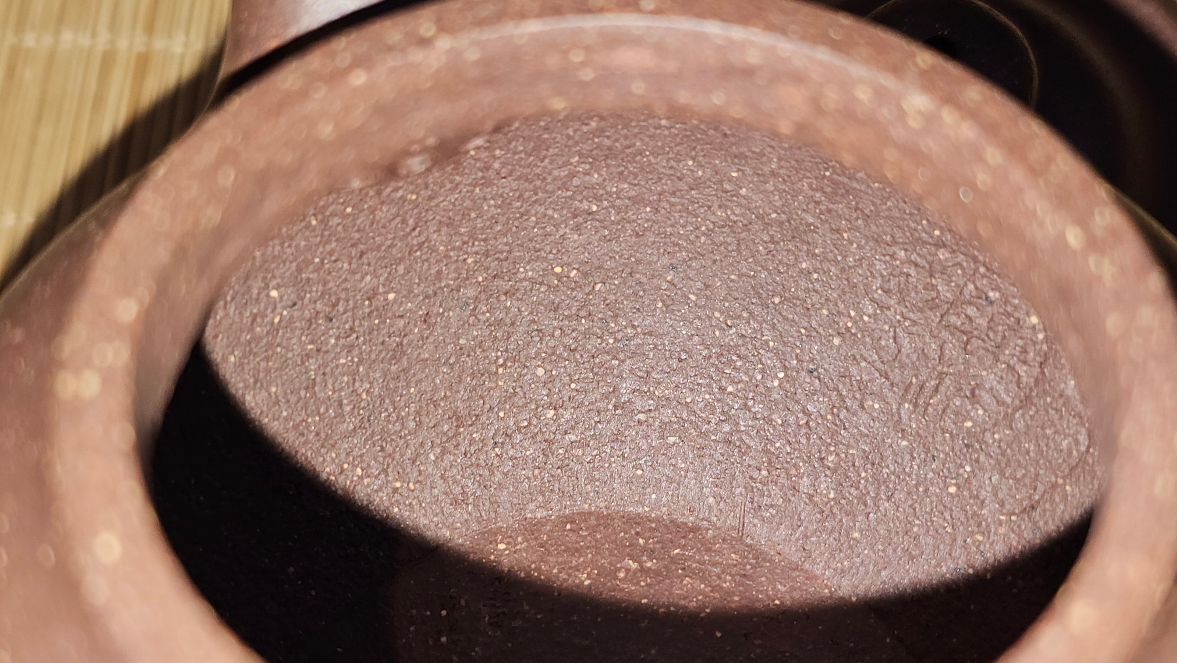 Lian Zi 莲子, 190.1ml, Lao Zi Ni 老紫泥 (Particular High Graininess, and Low Sieve Count), by Craftsman Chen Fa Chu 陈法初 ~ Congratulations to Mr M.H., 1718hrs 8th May 2025, Columbus, OH.