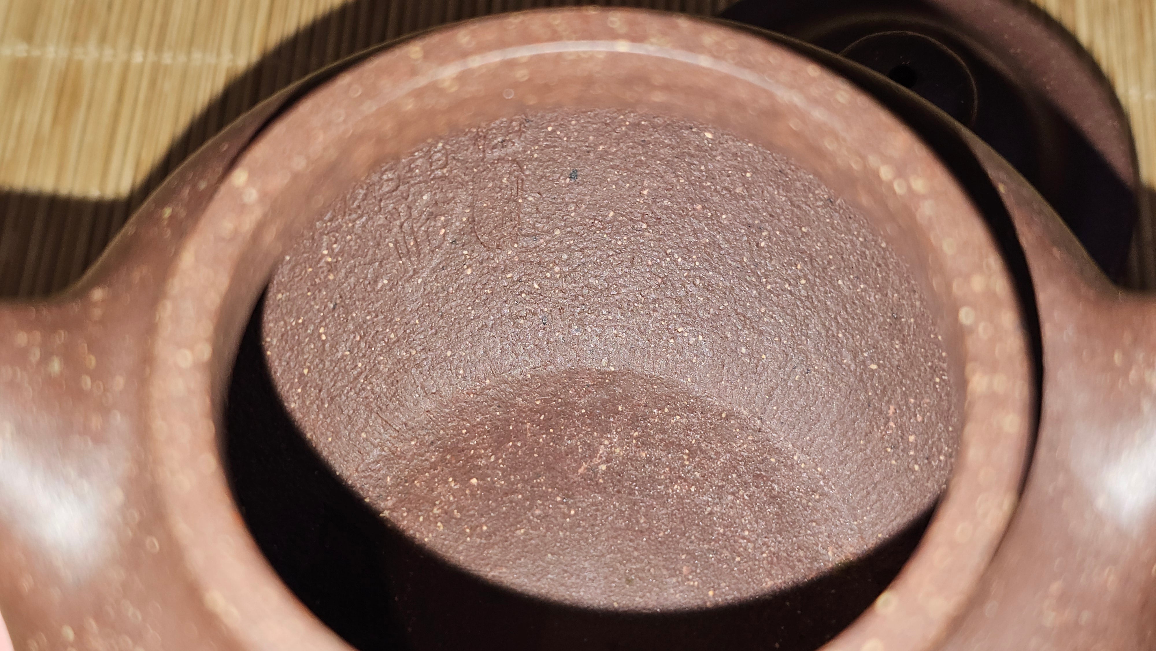 Lian Zi 莲子, 190.1ml, Lao Zi Ni 老紫泥 (Particular High Graininess, and Low Sieve Count), by Craftsman Chen Fa Chu 陈法初 ~ Congratulations to Mr M.H., 1718hrs 8th May 2025, Columbus, OH.