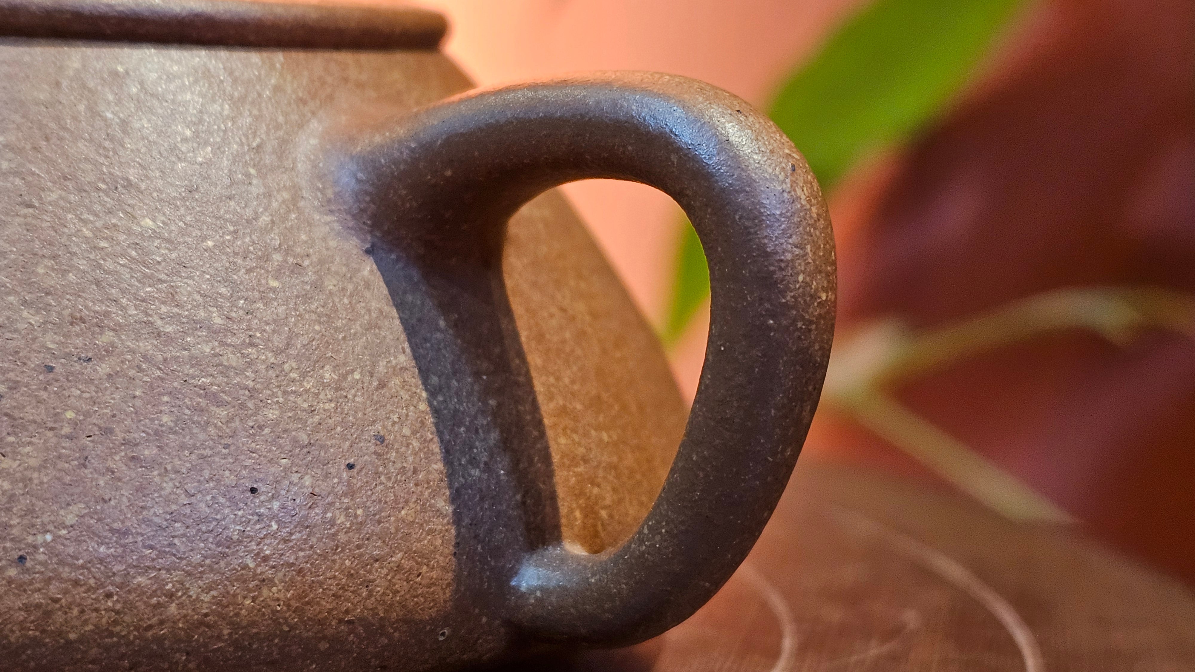 Shi Piao 石瓢 (Ping Gai Shi Piao 平盖石瓢), 154.3ml, Huang Jiang Po Ni 黄降坡泥, by our Collaborative Craftsman Chen Hua Jun 陈华军 ~ Congratulations to Ms M.L., 0117hrs 12th May 2025, Phoenix, AZ.