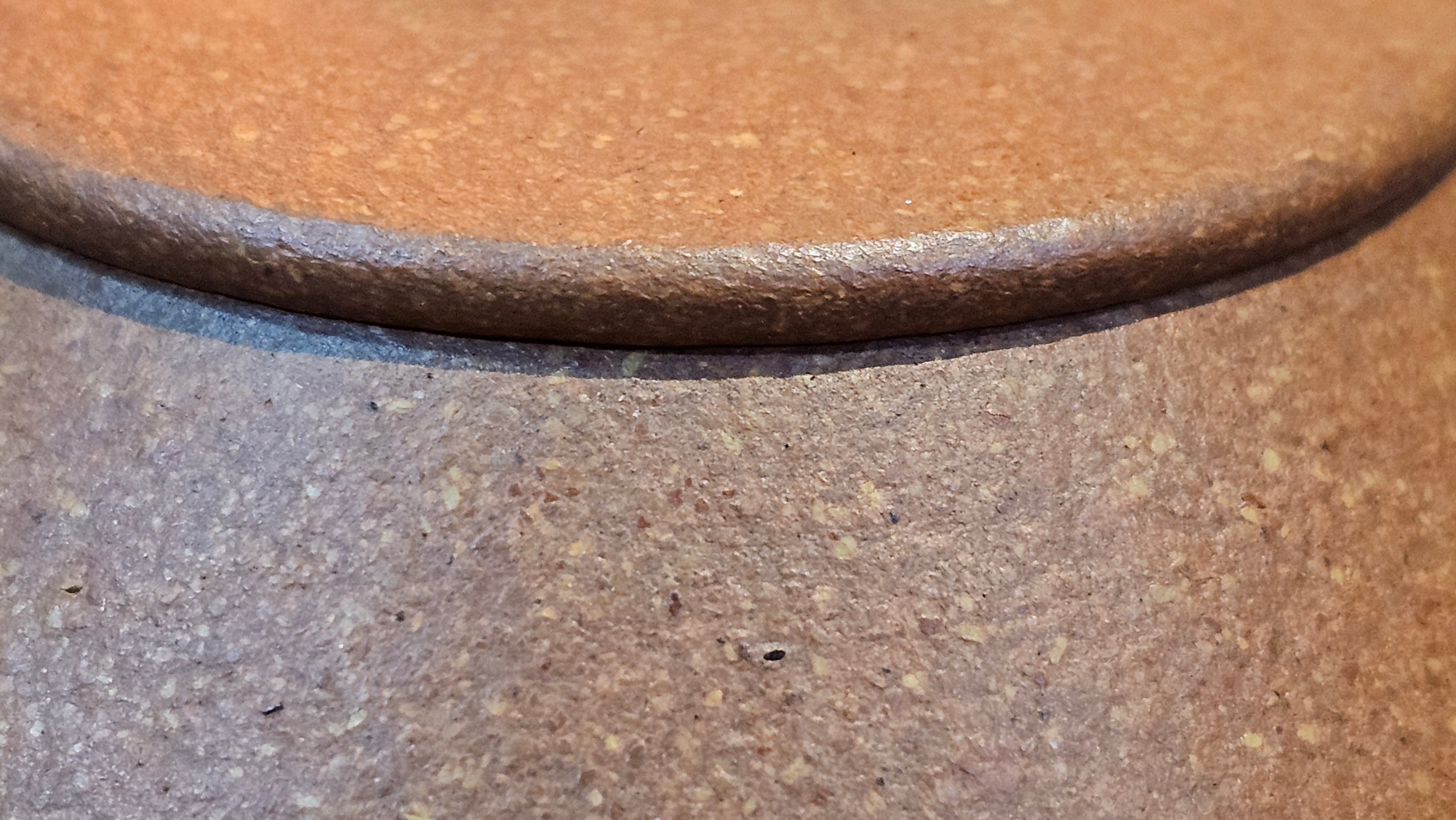 Shi Piao 石瓢 (Ping Gai Shi Piao 平盖石瓢), 154.3ml, Huang Jiang Po Ni 黄降坡泥, by our Collaborative Craftsman Chen Hua Jun 陈华军 ~ Congratulations to Ms M.L., 0117hrs 12th May 2025, Phoenix, AZ.