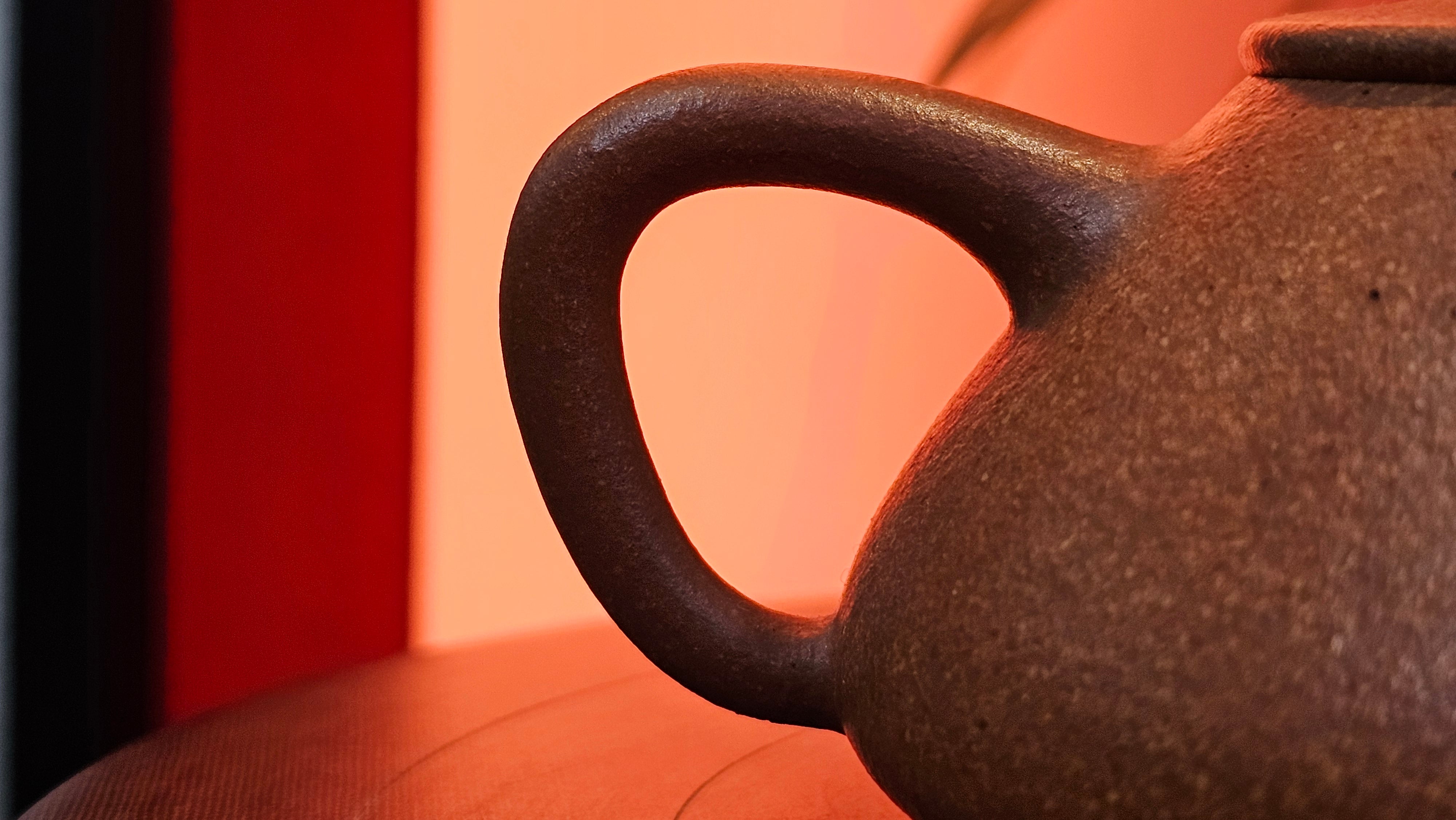 Shi Piao 石瓢 (Ping Gai Shi Piao 平盖石瓢), 154.3ml, Huang Jiang Po Ni 黄降坡泥, by our Collaborative Craftsman Chen Hua Jun 陈华军 ~ Congratulations to Ms M.L., 0117hrs 12th May 2025, Phoenix, AZ.