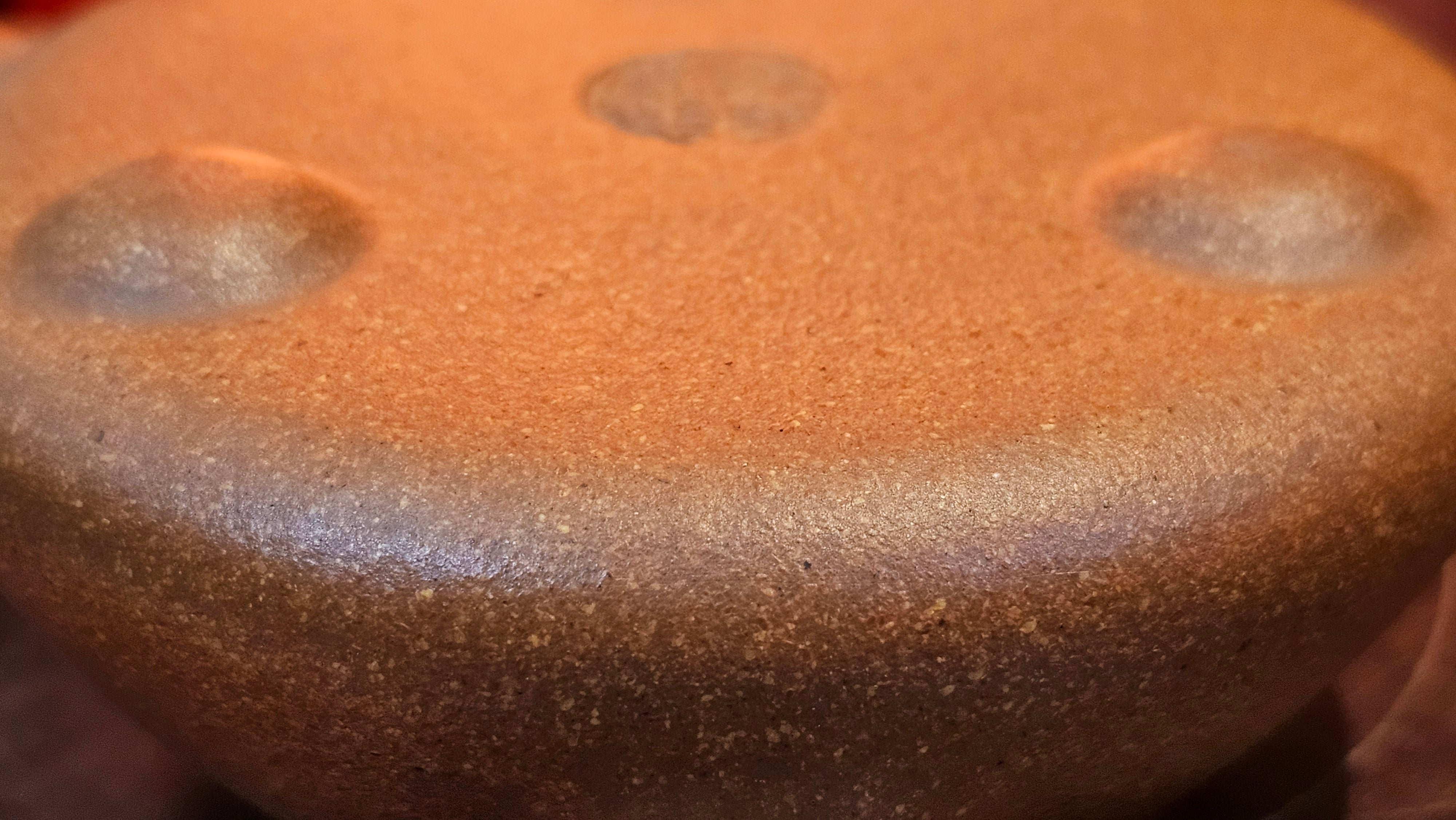 Shi Piao 石瓢 (Ping Gai Shi Piao 平盖石瓢), 154.3ml, Huang Jiang Po Ni 黄降坡泥, by our Collaborative Craftsman Chen Hua Jun 陈华军 ~ Congratulations to Ms M.L., 0117hrs 12th May 2025, Phoenix, AZ.