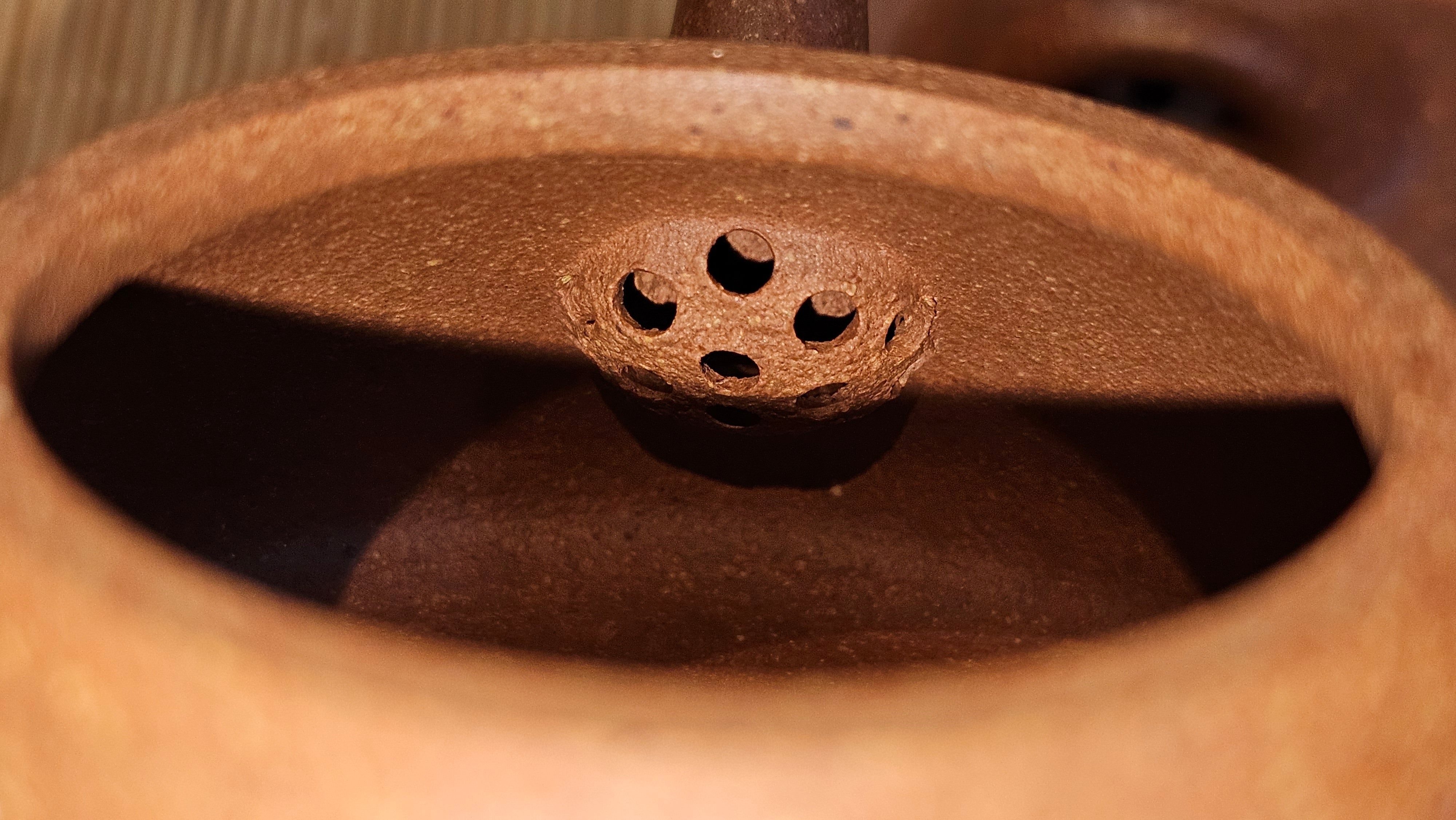 Shi Piao 石瓢 (Ping Gai Shi Piao 平盖石瓢), 154.3ml, Huang Jiang Po Ni 黄降坡泥, by our Collaborative Craftsman Chen Hua Jun 陈华军 ~ Congratulations to Ms M.L., 0117hrs 12th May 2025, Phoenix, AZ.