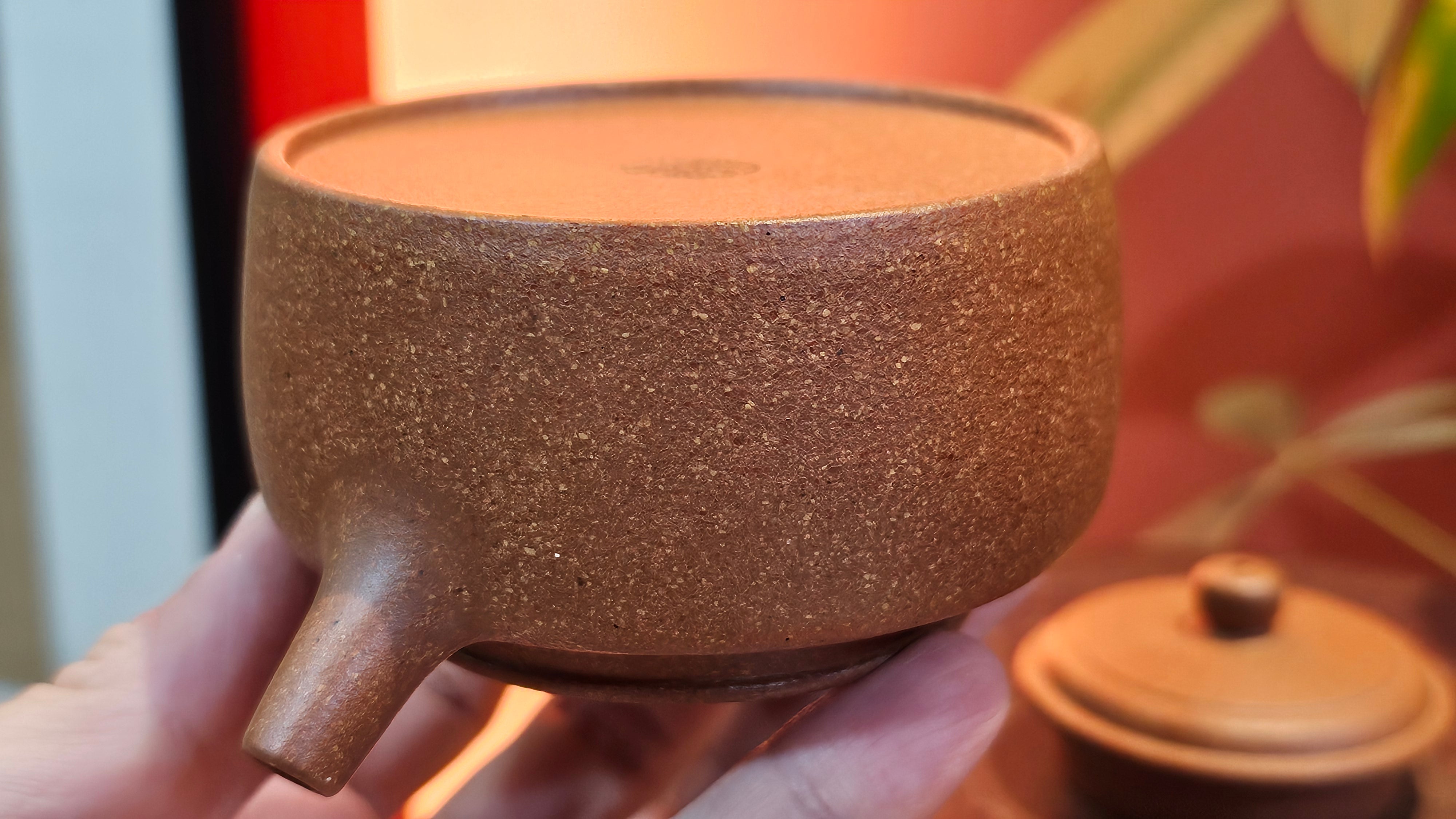 De Zhong 德钟, 165.8ml, Huang Jiang Po Ni 黄降坡泥, by our Collaborative Craftsman Chen Hua Jun 陈华军~ Congratulations to Mr M.R., 1944hrs 11th May, Paisley, Scotland 🇬🇧.