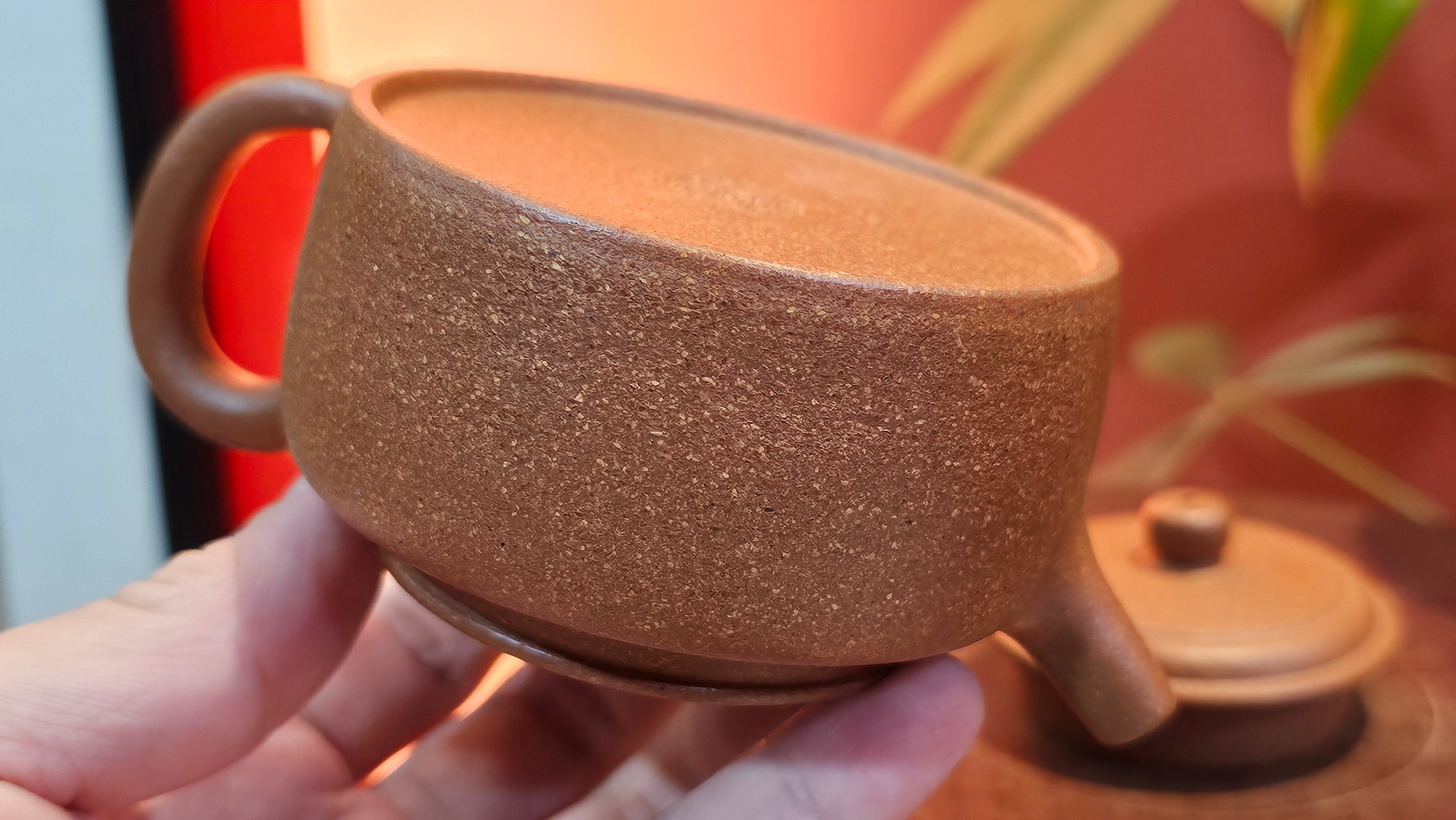 De Zhong 德钟, 165.8ml, Huang Jiang Po Ni 黄降坡泥, by our Collaborative Craftsman Chen Hua Jun 陈华军~ Congratulations to Mr M.R., 1944hrs 11th May, Paisley, Scotland 🇬🇧.