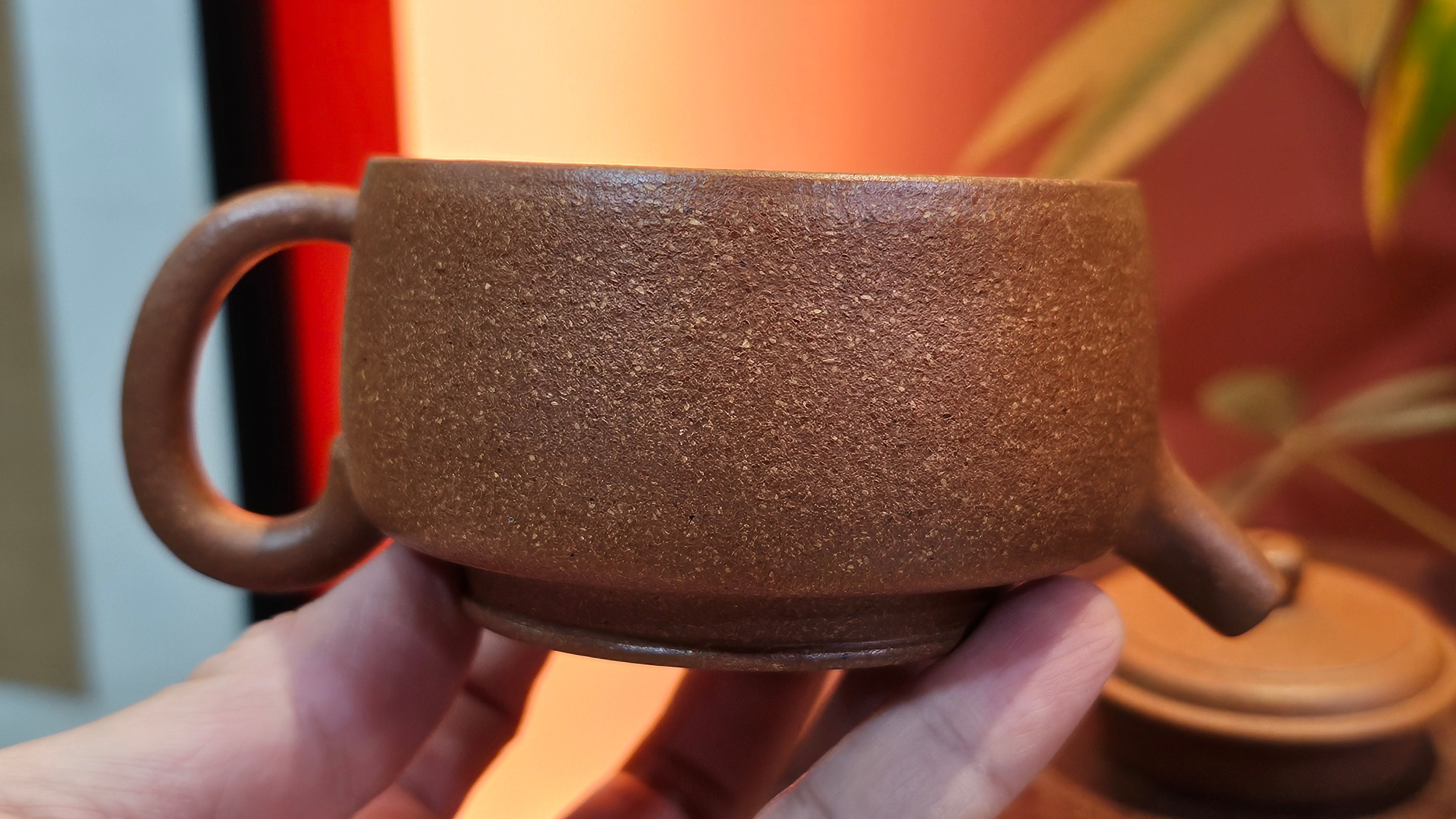 De Zhong 德钟, 165.8ml, Huang Jiang Po Ni 黄降坡泥, by our Collaborative Craftsman Chen Hua Jun 陈华军~ Congratulations to Mr M.R., 1944hrs 11th May, Paisley, Scotland 🇬🇧.